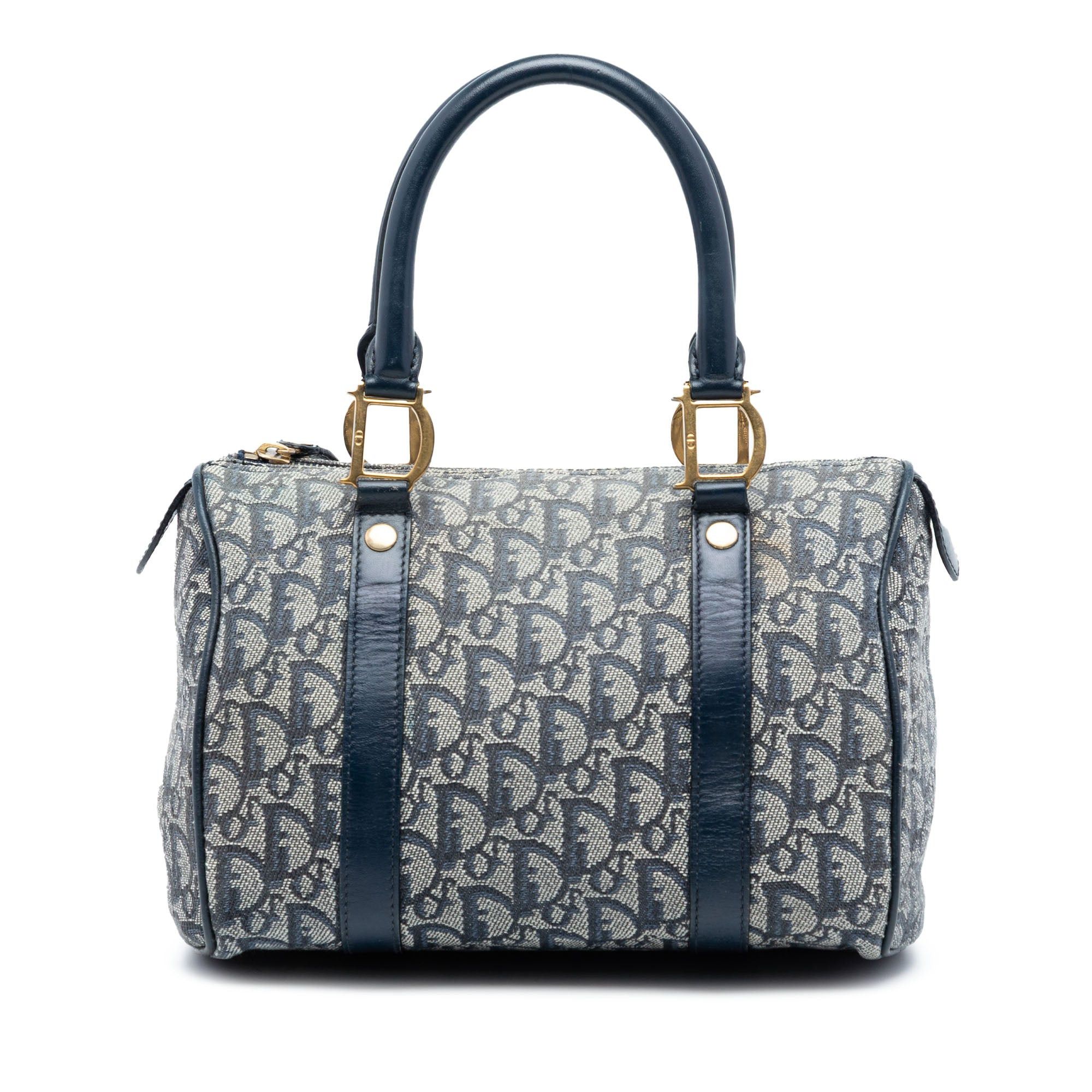 Small Diorissimo Trotter Canvas Boston Bag