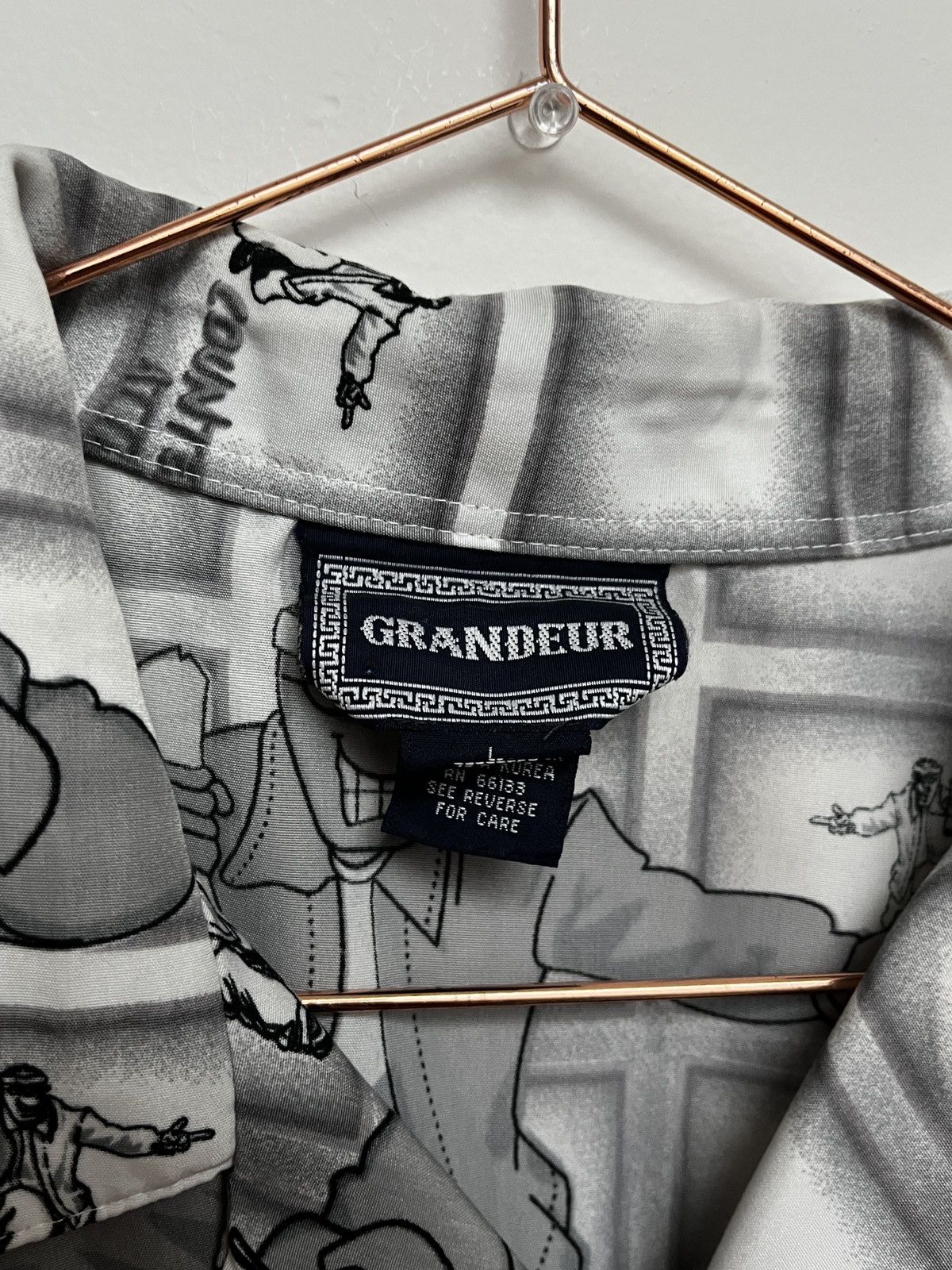 Vintage Vintage 90s Streetwear Baggy Skater Shirt (unisex) Size US L / EU 52-54 / 3 - 3 Thumbnail