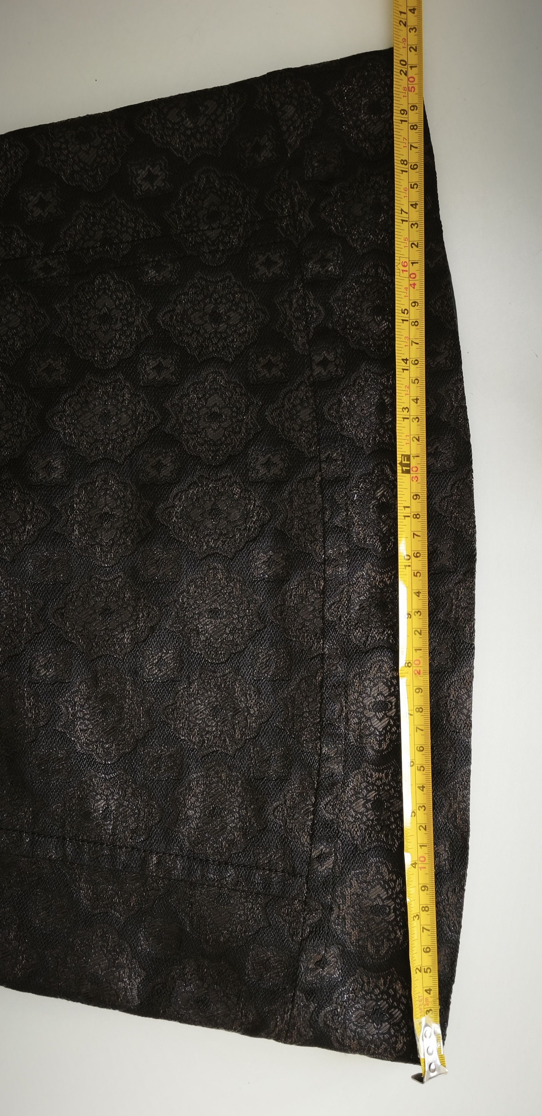 Prada Black brocade fabric silk mini dress Size XS / US 0-2 / IT 36-38 - 11 Thumbnail