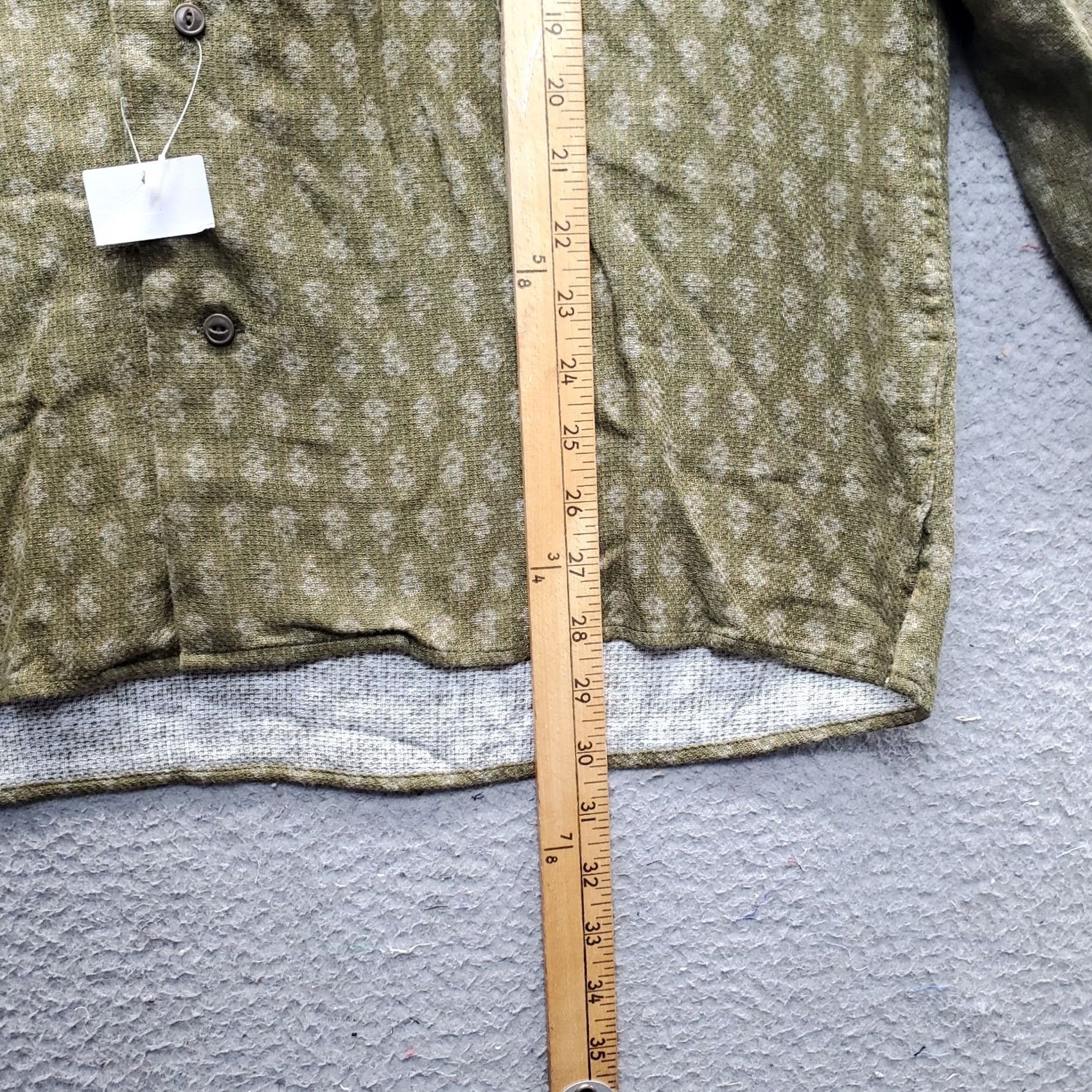 Treasure & Bond Treasure & Bond Shirt Mens L Multicolor Allover Dollar Sign Print Button-Up Size US L / EU 52-54 / 3 - 4 Thumbnail