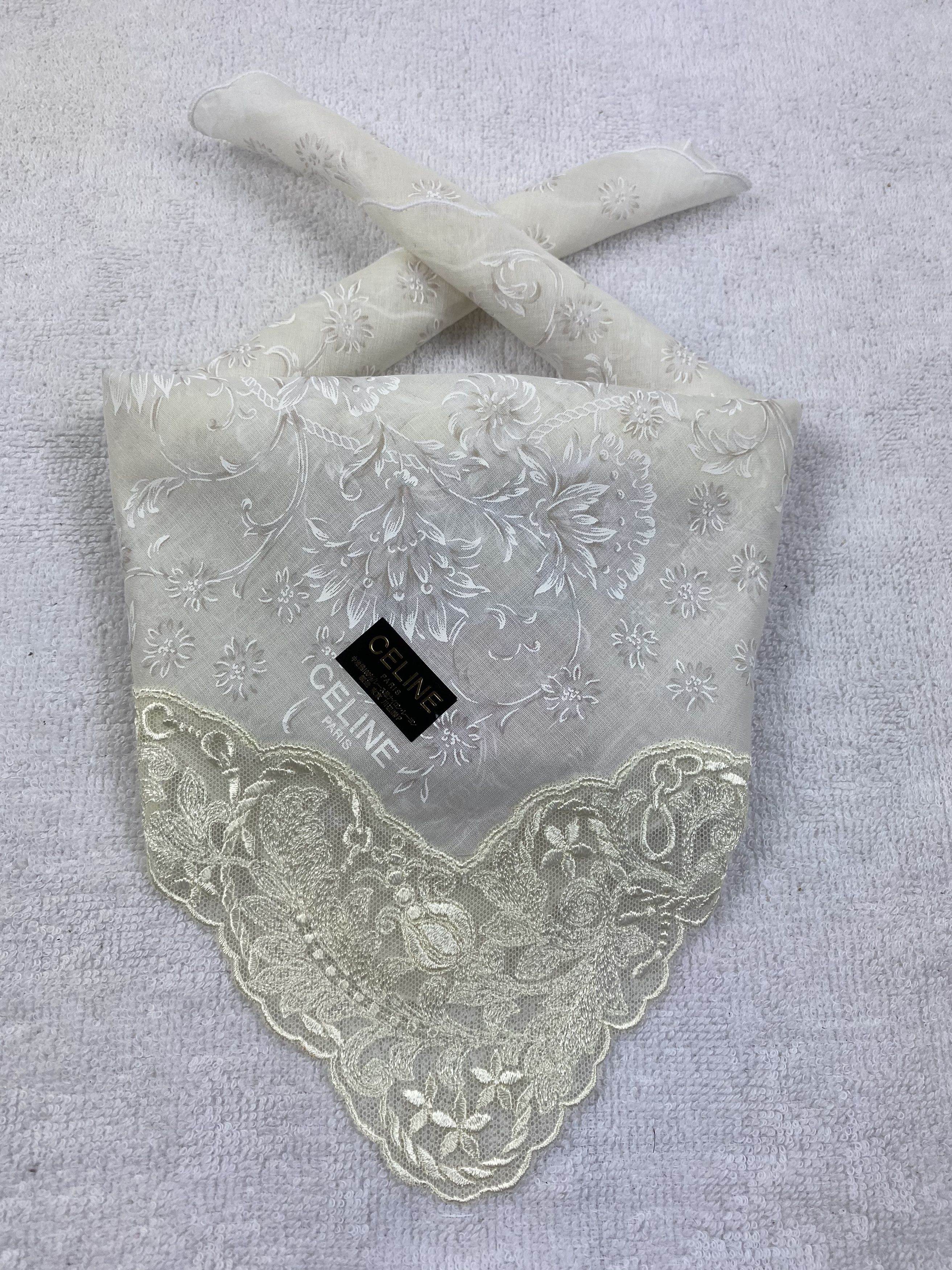 Celine Celine Bandana / Handkerchief / Neckerchief Size ONE SIZE - 2 Thumbnail