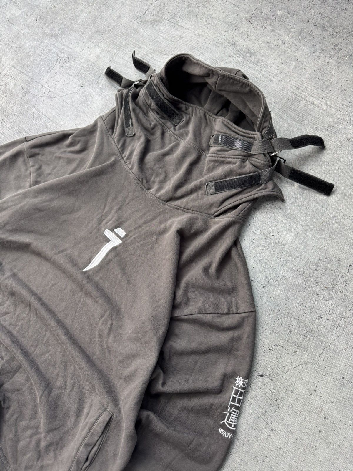 Japanese Brand VTG If Six Was Nine Hysteric Rick Owens Style Ninja Hoodie Size US XL / EU 56 / 4 - 3 Thumbnail