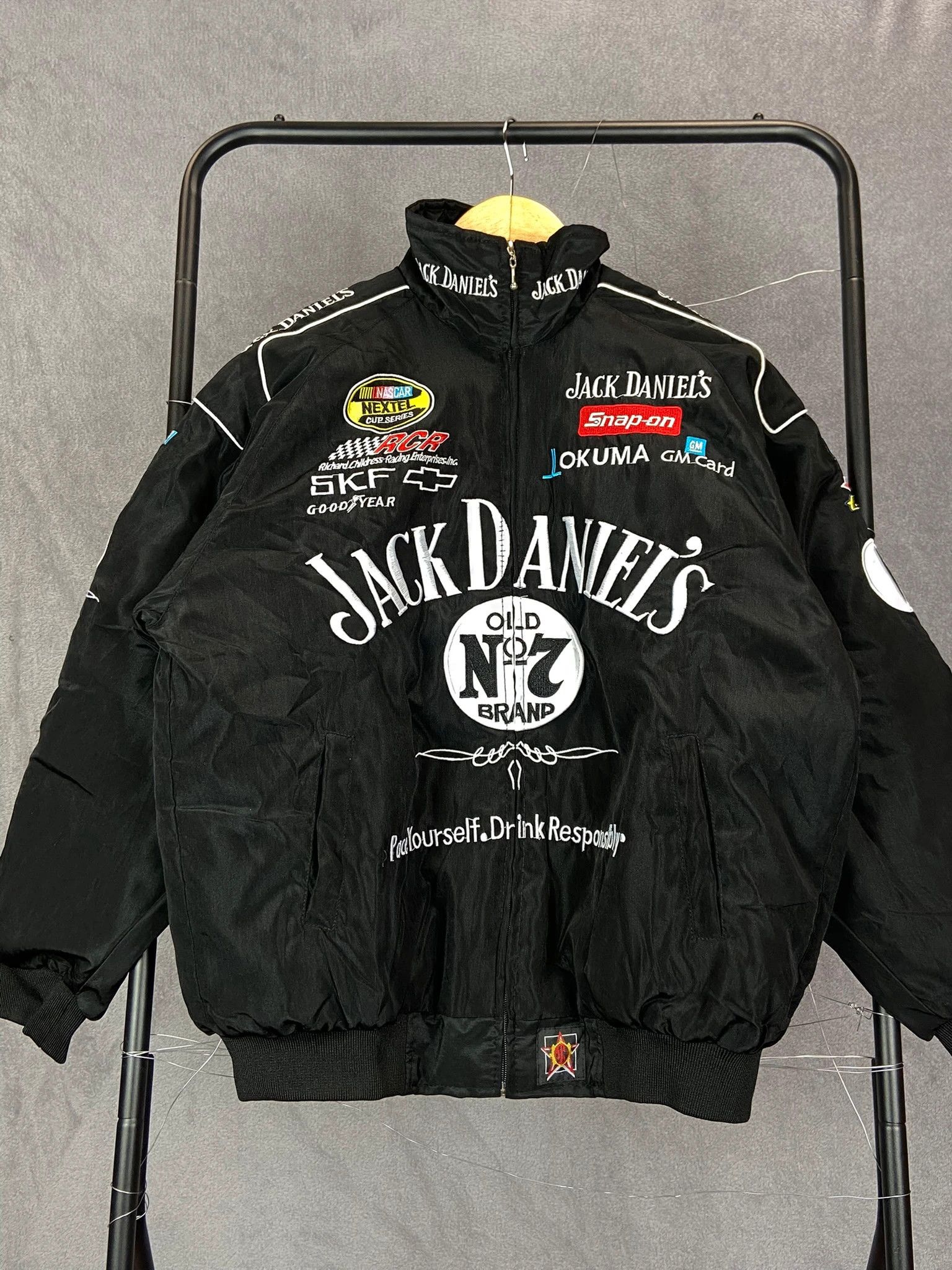 Vintage Vintage Jack Daniel’s Black Jacket Size L Size US L / EU 52-54 / 3 - 1 Thumbnail