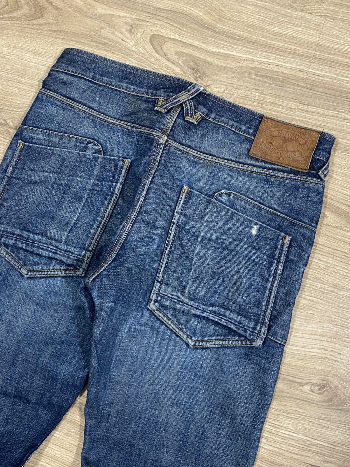 Natural Selection Natural Selection Selvage Denim Faded Jeans W34 L32 Size US 34 / EU 50 - 14 Thumbnail