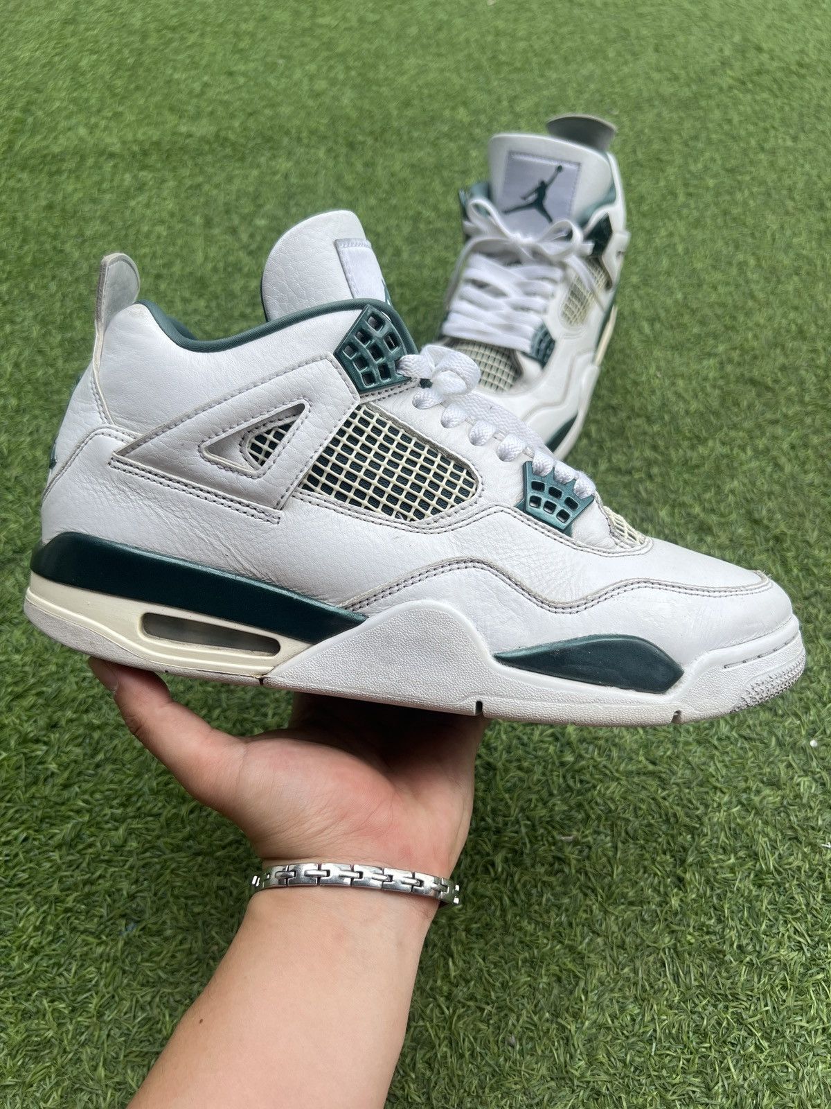 Jordan Brand Jordan 4 Retro Oxidized Green Men's - FQ8138-103 Size US 11 / EU 44 - 1 Thumbnail
