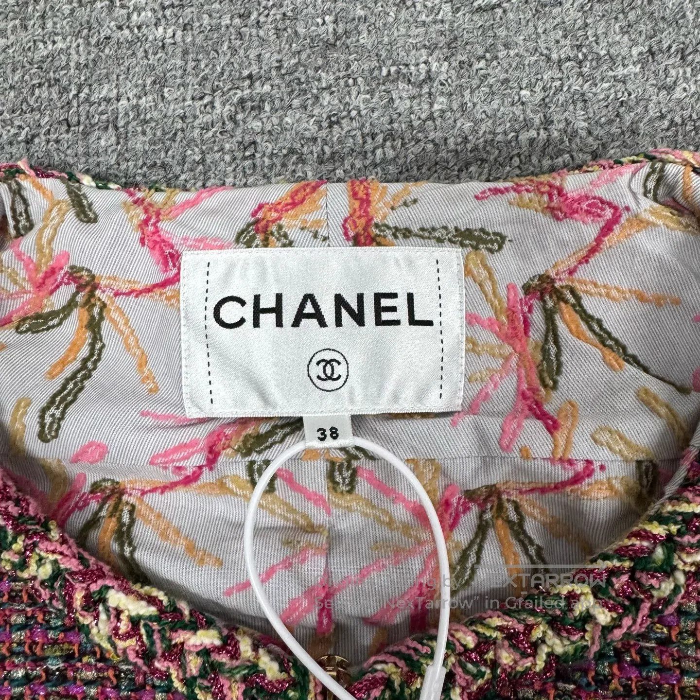 Chanel Chanel Beach Series: Light Pink Coarse Weave Waist-Cutting Size M / US 6-8 / IT 42-44 - 6 Thumbnail