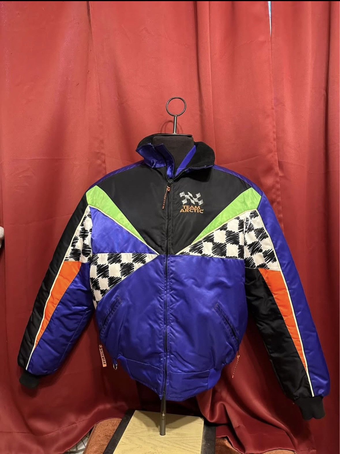 Vintage Vintage Arctic Cat Snowmobile Jacket 90s 2 Layer Windbreaker Size US XL / EU 56 / 4 - 2 Thumbnail