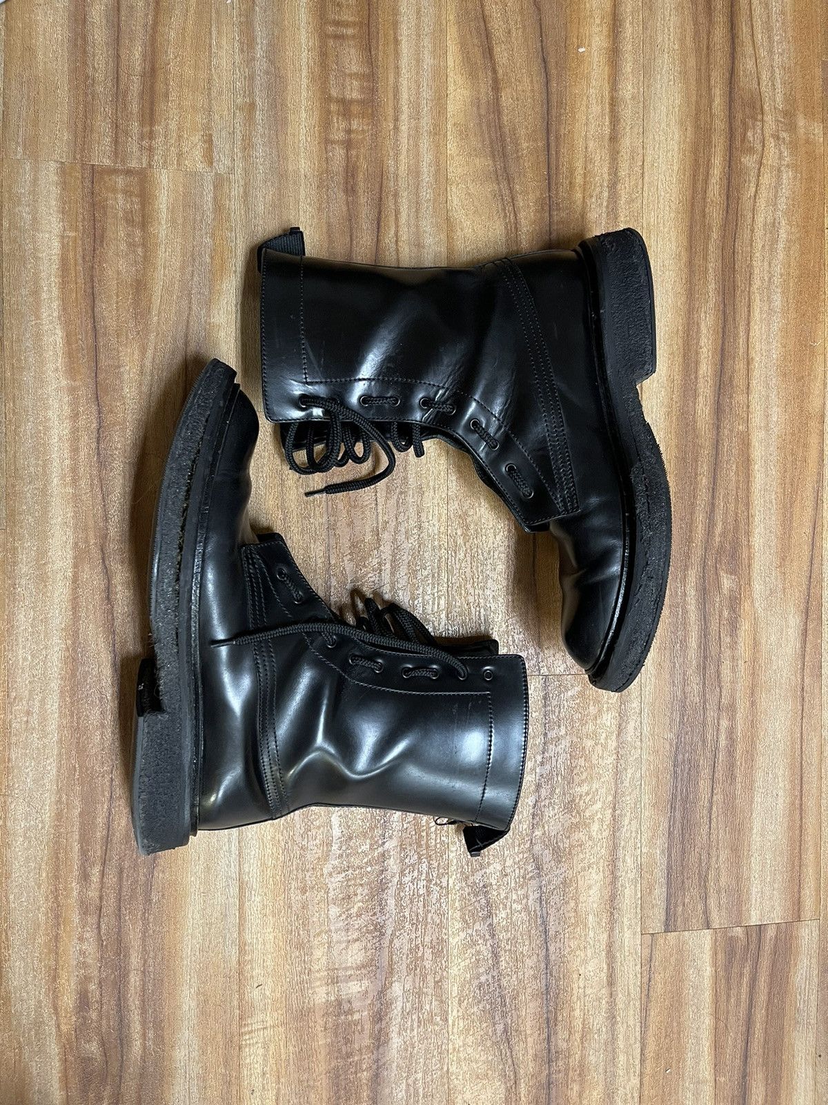 Dior Homme 07aw navigate combat boots