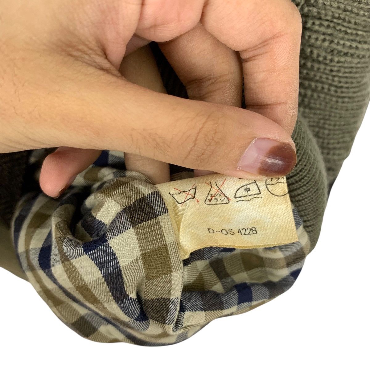 Aquascutum Vintage 90’ AQUASCUTUM LONDON Herringbone Jacket Coat Size US L / EU 52-54 / 3 - 9 Thumbnail