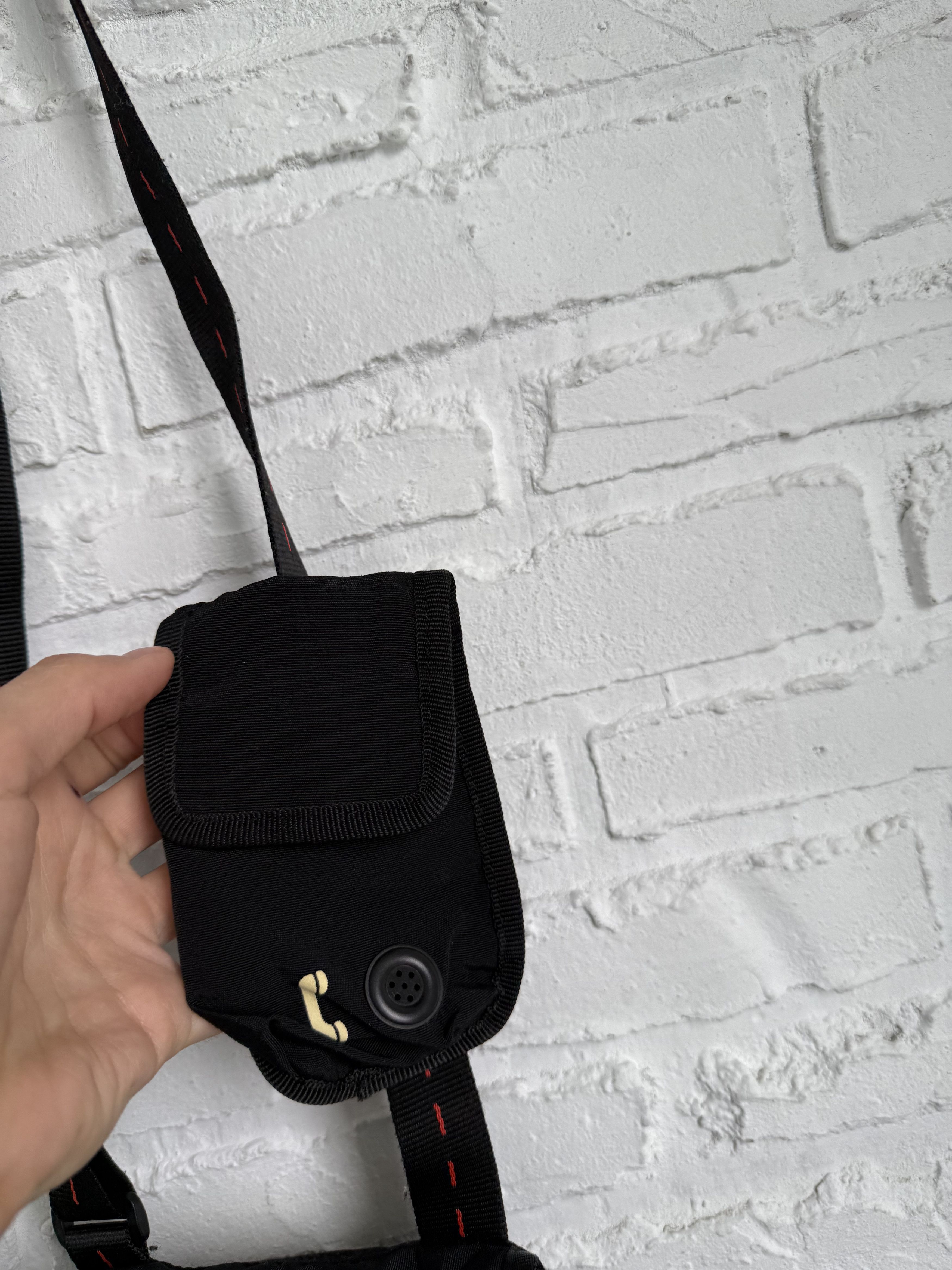 Diesel × Vintage RARE 2000s Diesel Dparat crossbody messenger bag Size ONE SIZE - 4 Thumbnail