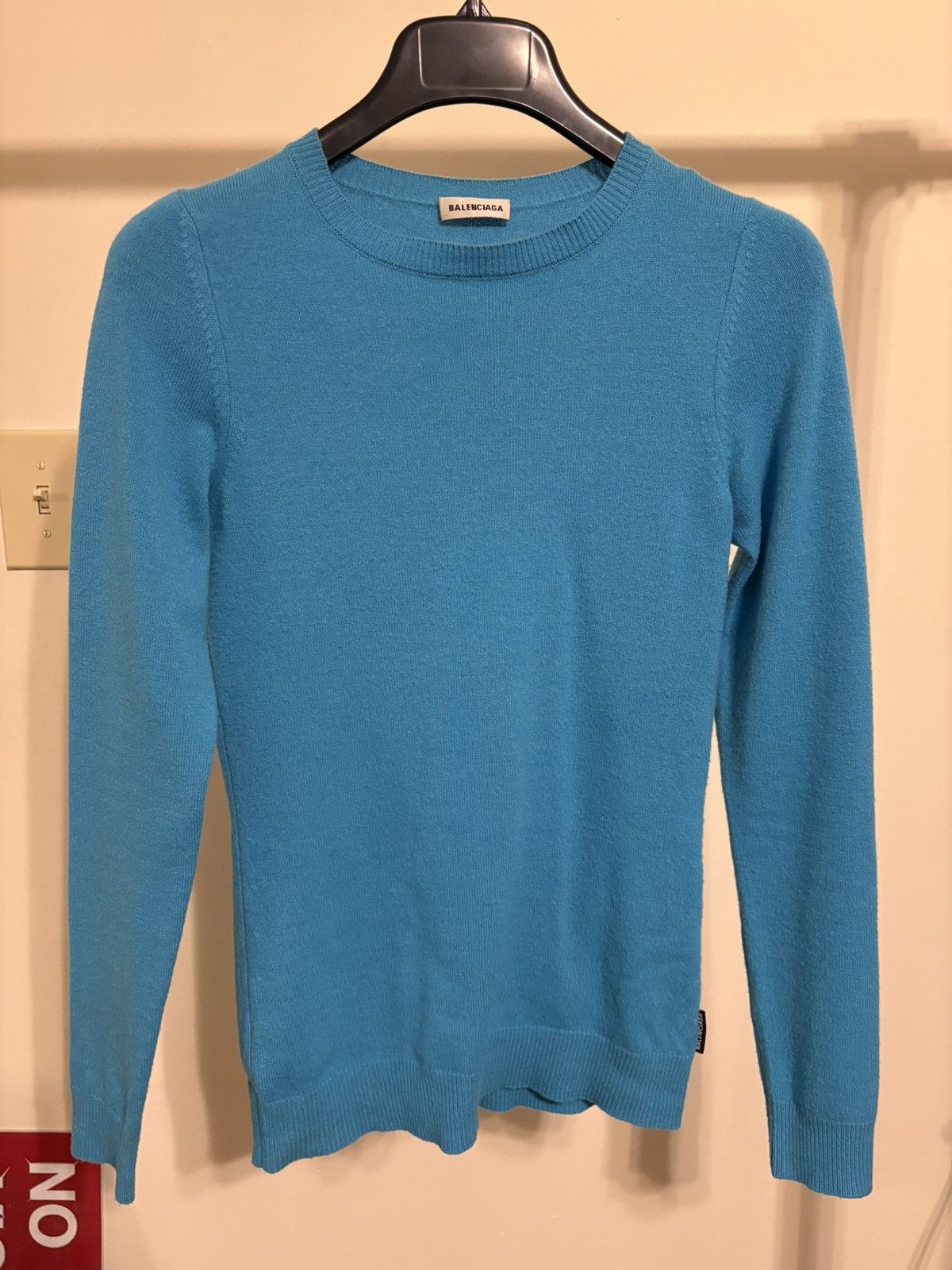 Balenciaga Balenciaga Virgin Wool Sweater Size S / US 4 / IT 40 - 1 Thumbnail