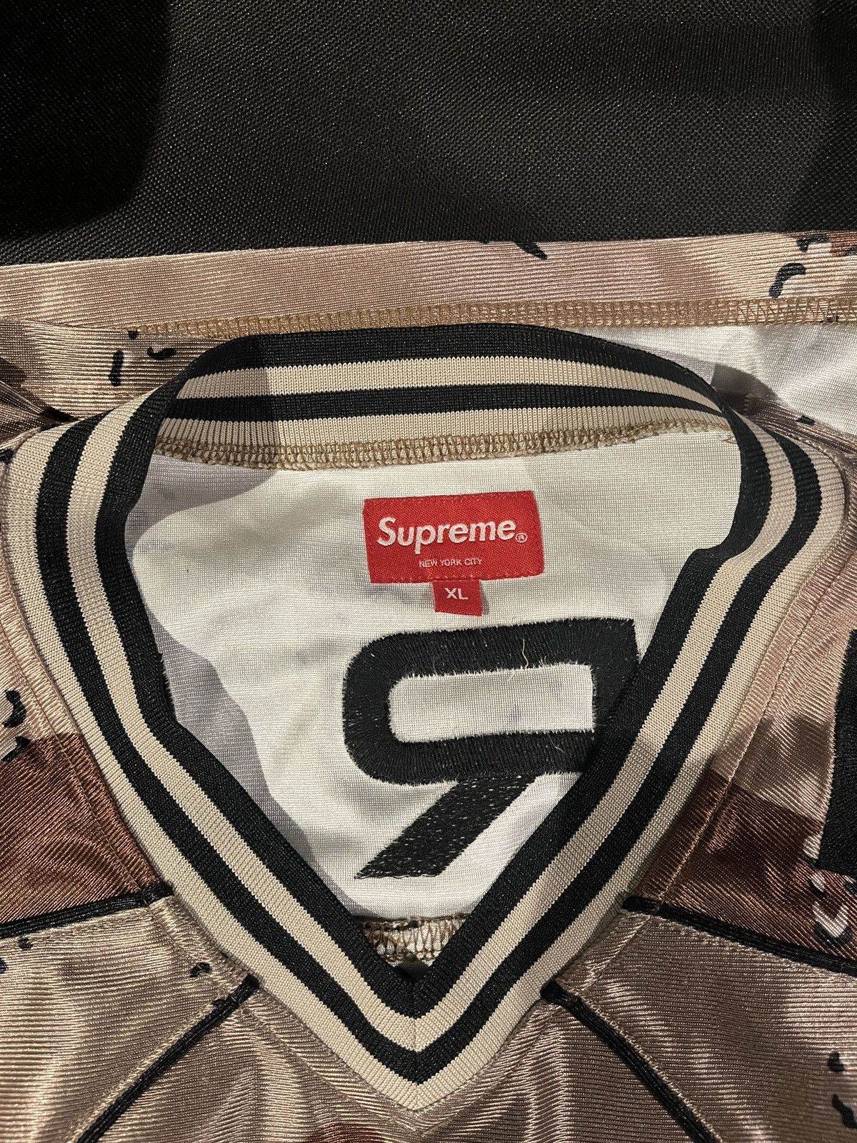 Supreme Supreme Paneled Jersey Chocolate Chip Camo Size US XL / EU 56 / 4 - 7 Thumbnail