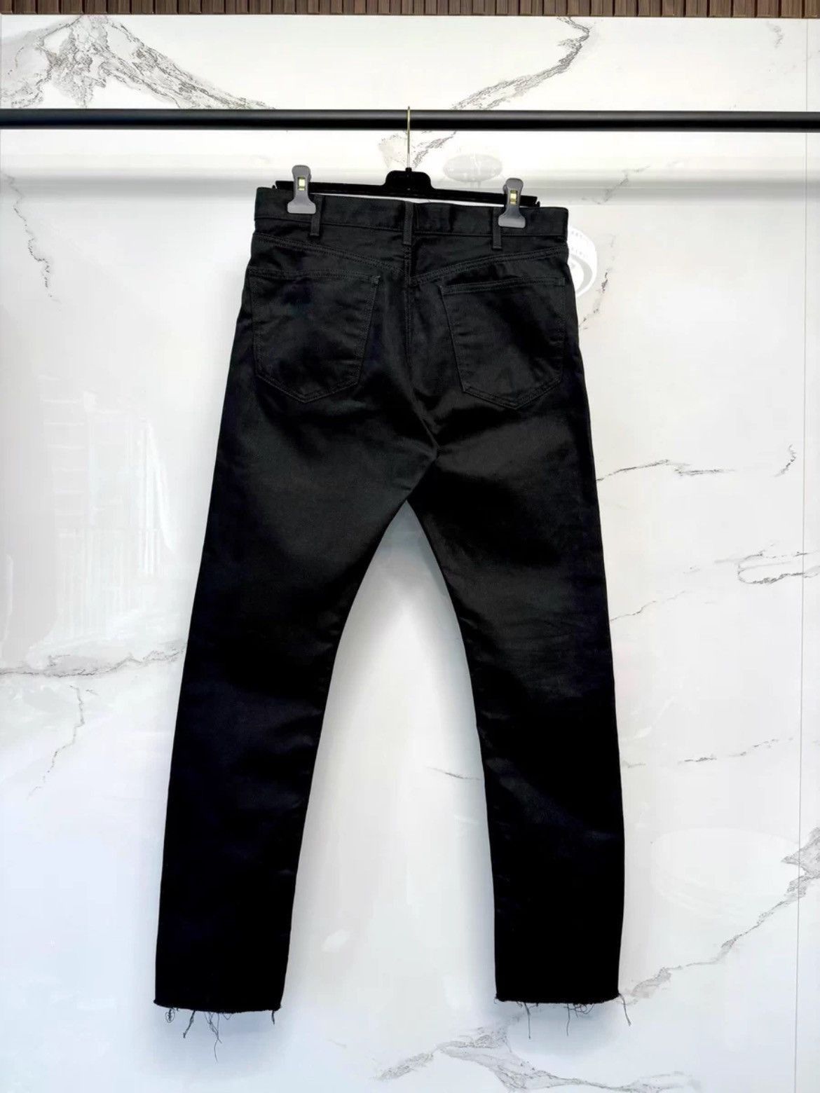 Celine Celine 23SS Runway distressed bottom denim-2505 Size US 31 - 2 Thumbnail