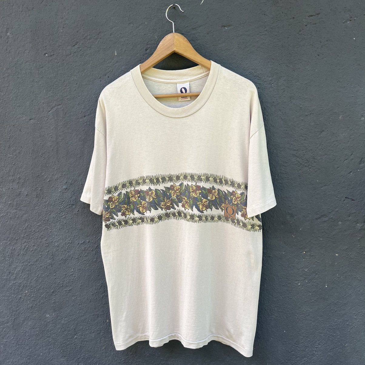 Vintage Thrashed Faded Vintage 90s QUE Surfwear Brand Tee Size US L / EU 52-54 / 3 - 1 Thumbnail