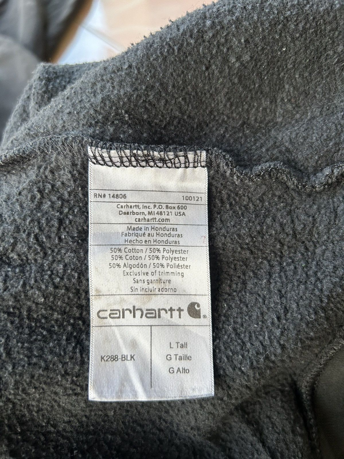 Carhartt × Vintage Carhartt Paints Splattered Pull Over Hoodie Size US L / EU 52-54 / 3 - 10 Thumbnail