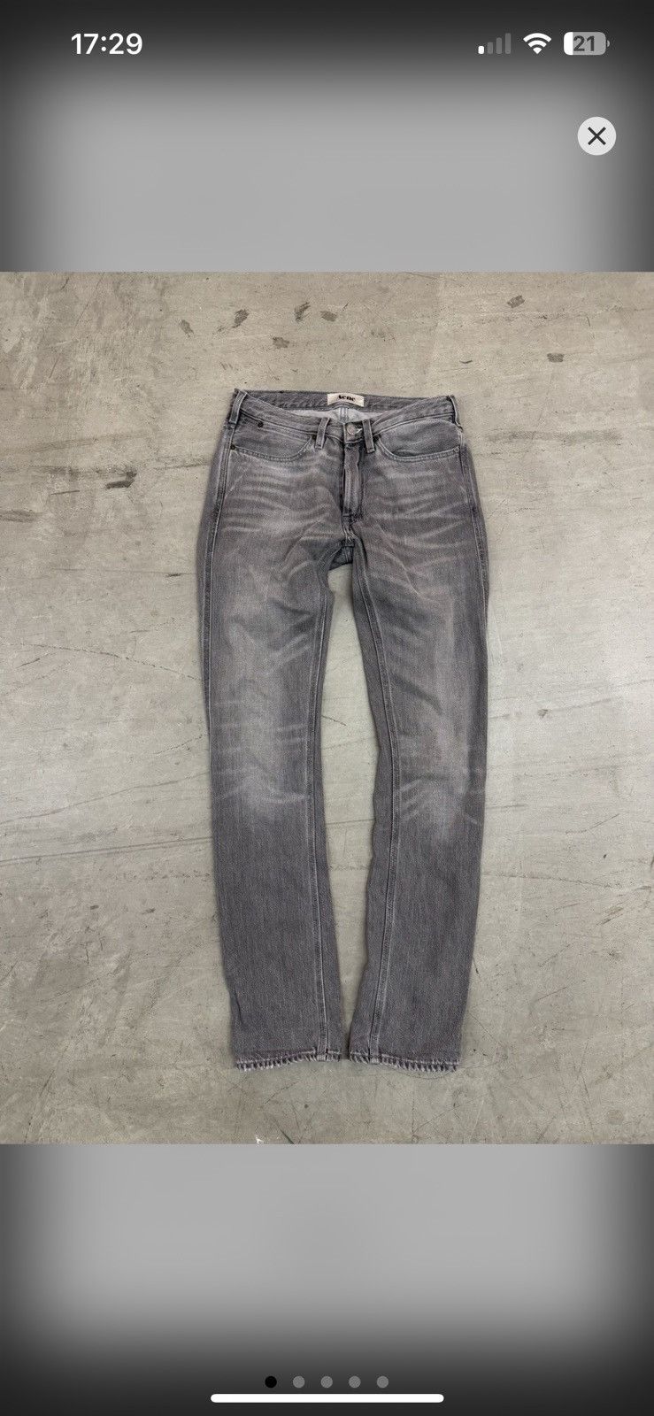 Acne Studios Acne Denim Size US 29 - 1 Thumbnail