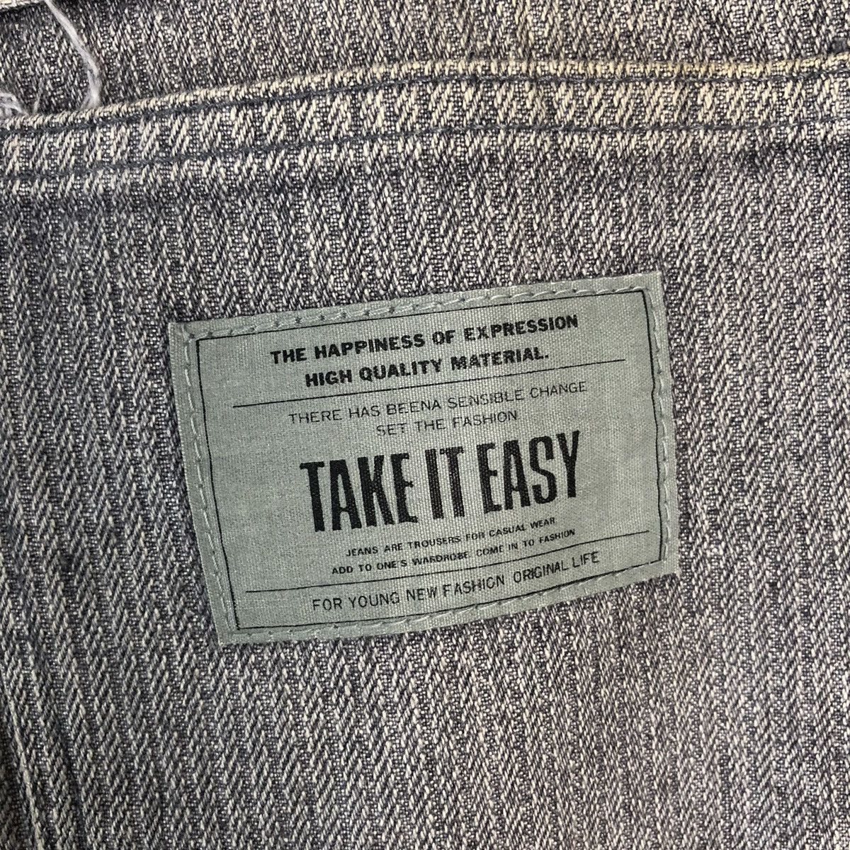 Japanese Brand × Vintage Take It Easy Grey Casual Pants #A1436 Size US 36 / EU 52 - 18 Thumbnail