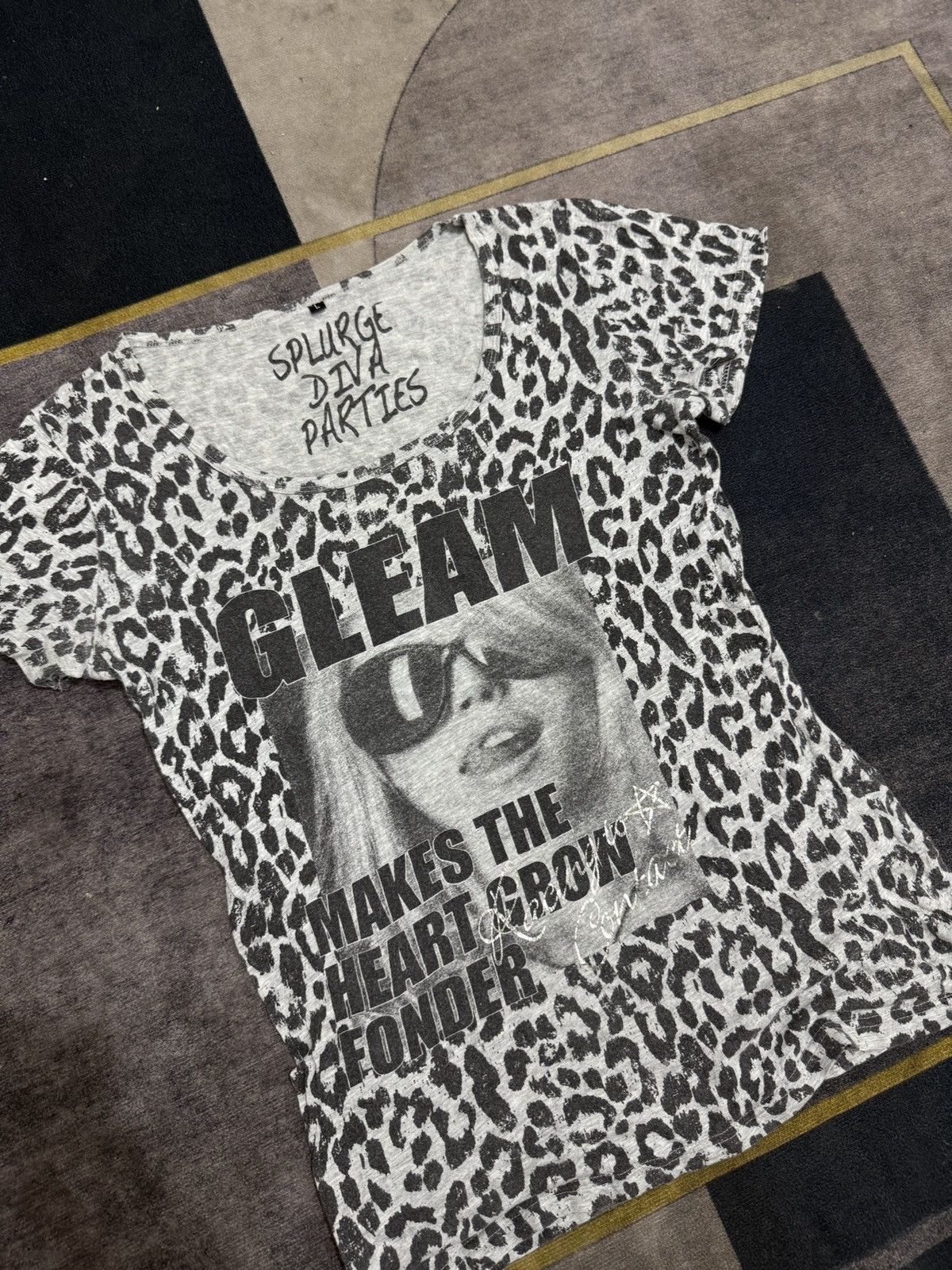 Other Y2K SPLURGE DIVE PARTIES HYSTERIC STYLE TSHIRT Size M / US 6-8 / IT 42-44 - 2 Thumbnail