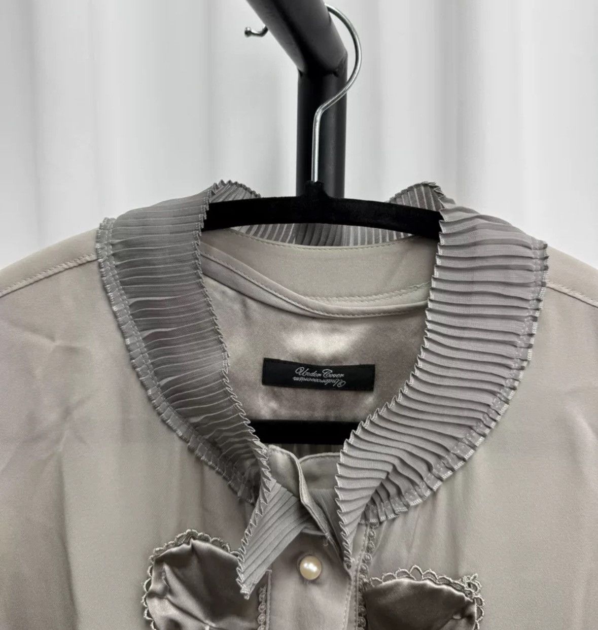 Undercover Undercover silk skull patch shirt Size US S / EU 44-46 / 1 - 5 Thumbnail