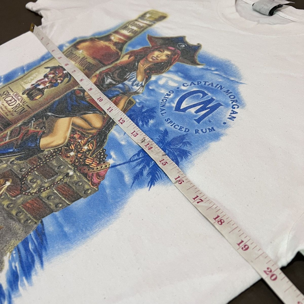 Japanese Brand × Vintage Vintage Y2K Captain Morgan Promo Tee Size US M / EU 48-50 / 2 - 7 Thumbnail