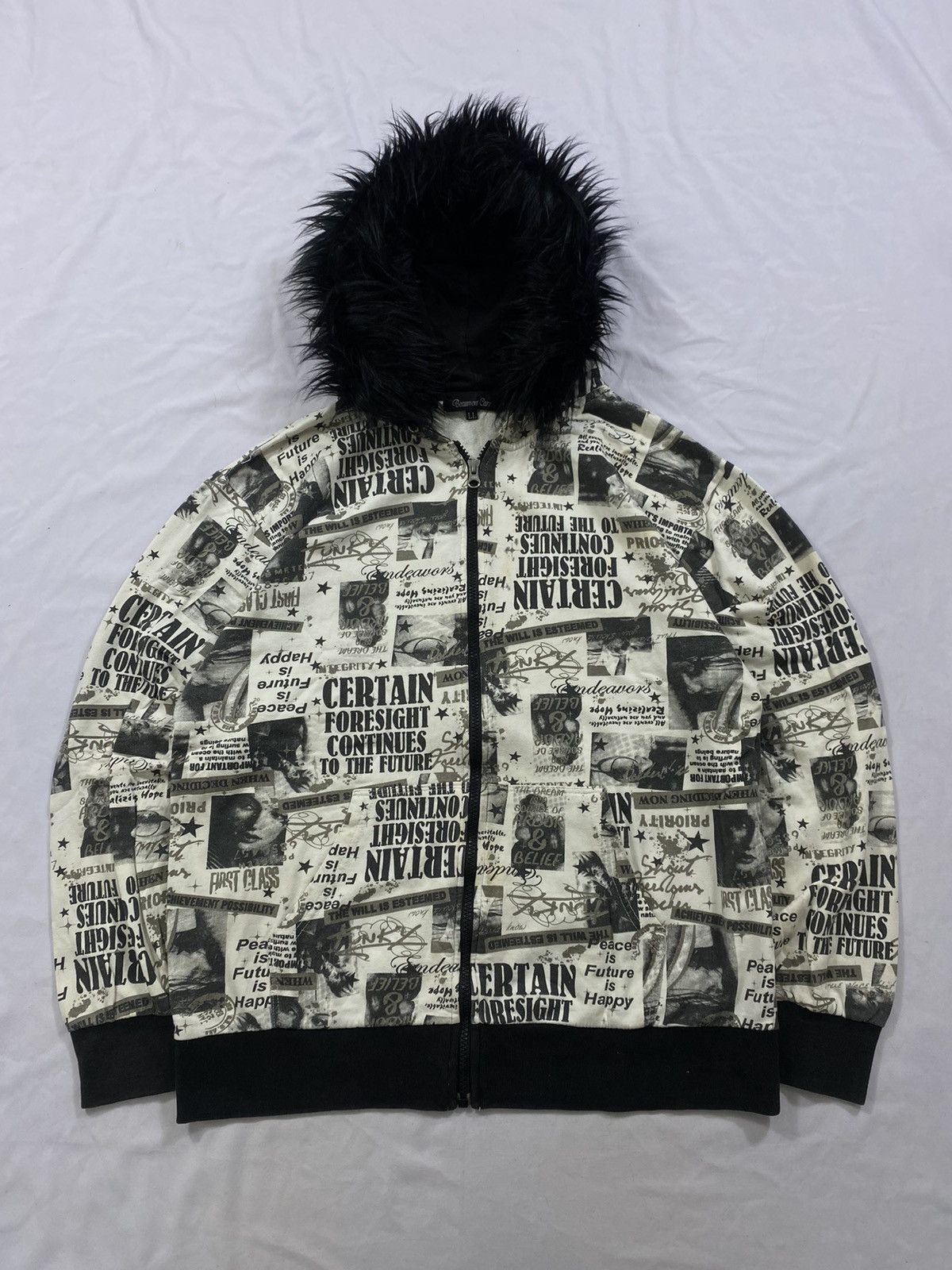 20471120 Japanese beaumon carr zip fur hoodie lgb ifsix style Size US L / EU 52-54 / 3 - 1 Thumbnail