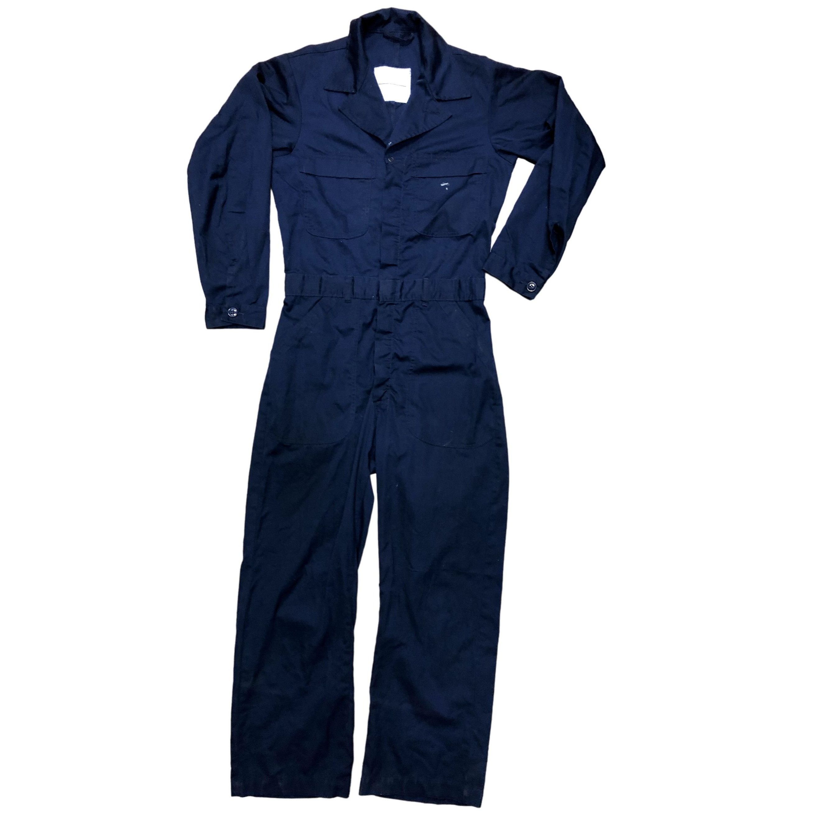 Unkwn 80's US Shipboard Utility MILITARY Work MECHANIC Coveralls Grailed