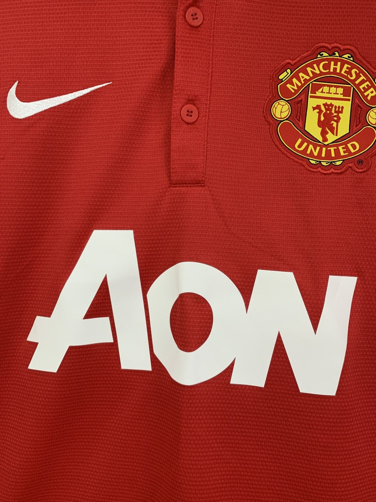 Nike MANCHESTER UNITED 2013 2014 HOME SOCCER SHIRT JERSEY Nike Size US S / EU 44-46 / 1 - 6 Thumbnail