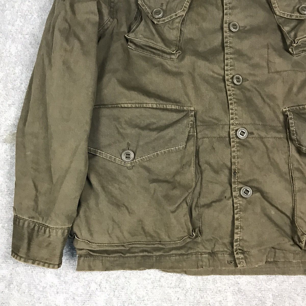 Japanese Brand Japanese brand button jacket workers style jacket Size US L / EU 52-54 / 3 - 3 Thumbnail