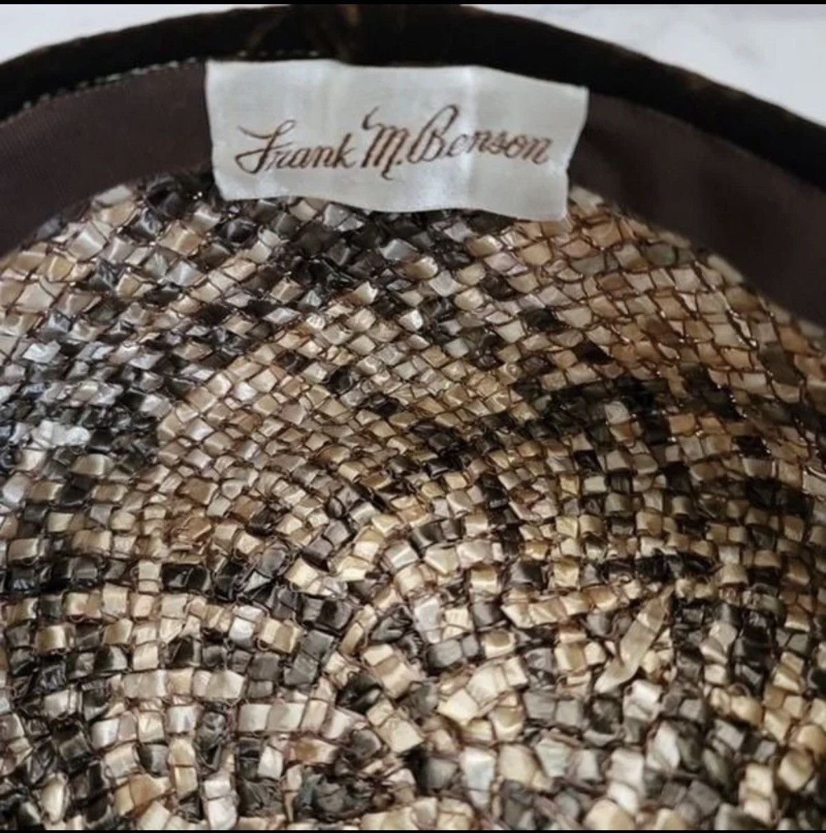 Other Frank Benson 50s hat pill box snake woven Una Hutcheon Size ONE SIZE - 6 Thumbnail
