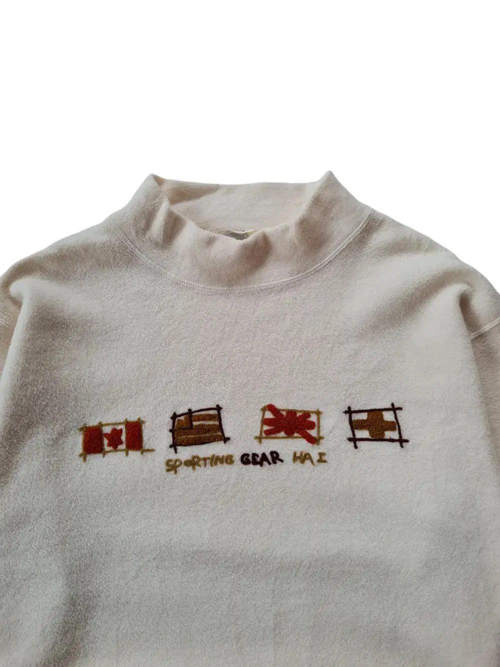 Issey Miyake Vintage Hai Sport Gear Fleece Sweatshirt Size US L / EU 52-54 / 3 - 3 Thumbnail