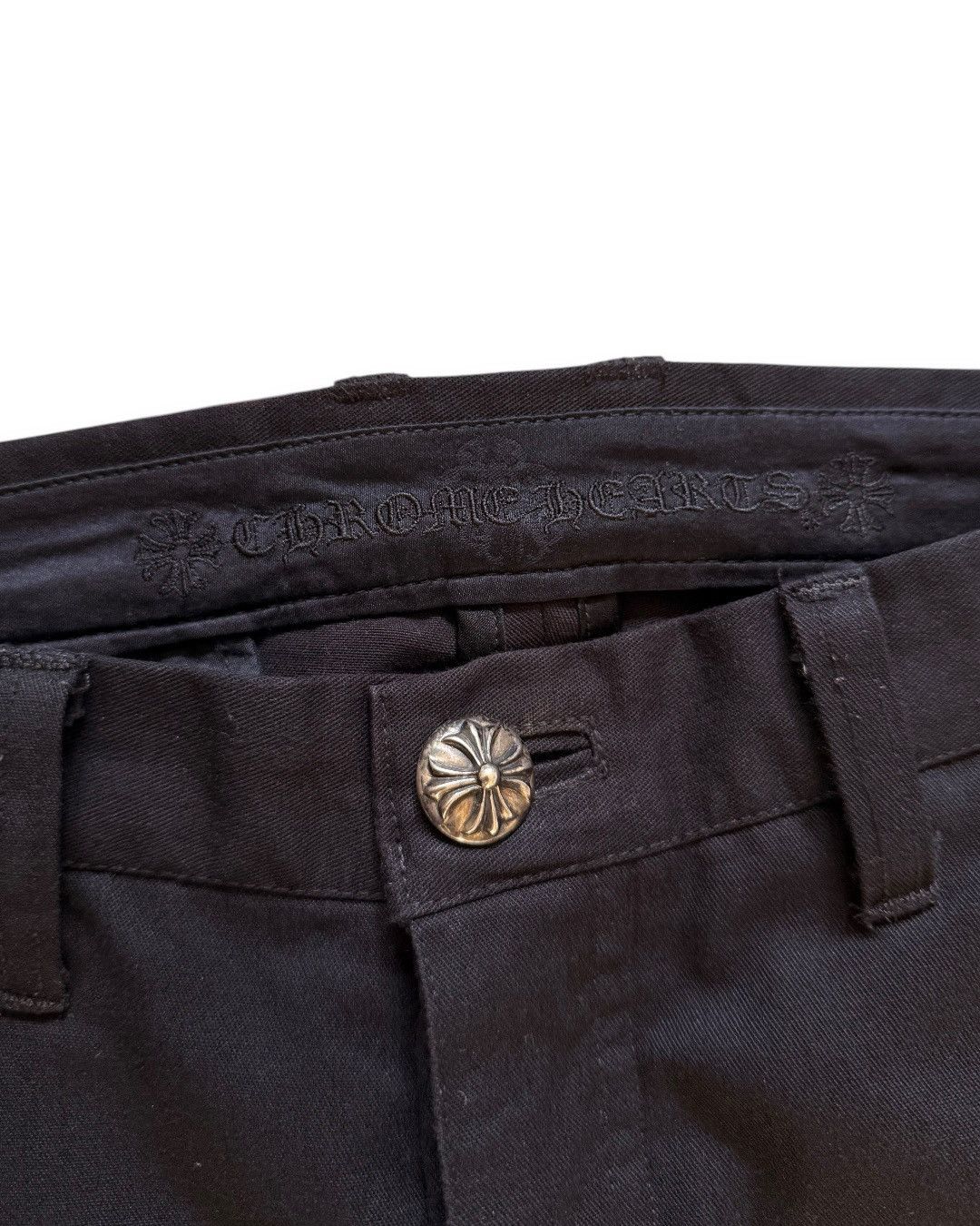 Chrome Hearts chrome hearts denim chino flare Size US 30 / EU 46 - 4 Thumbnail
