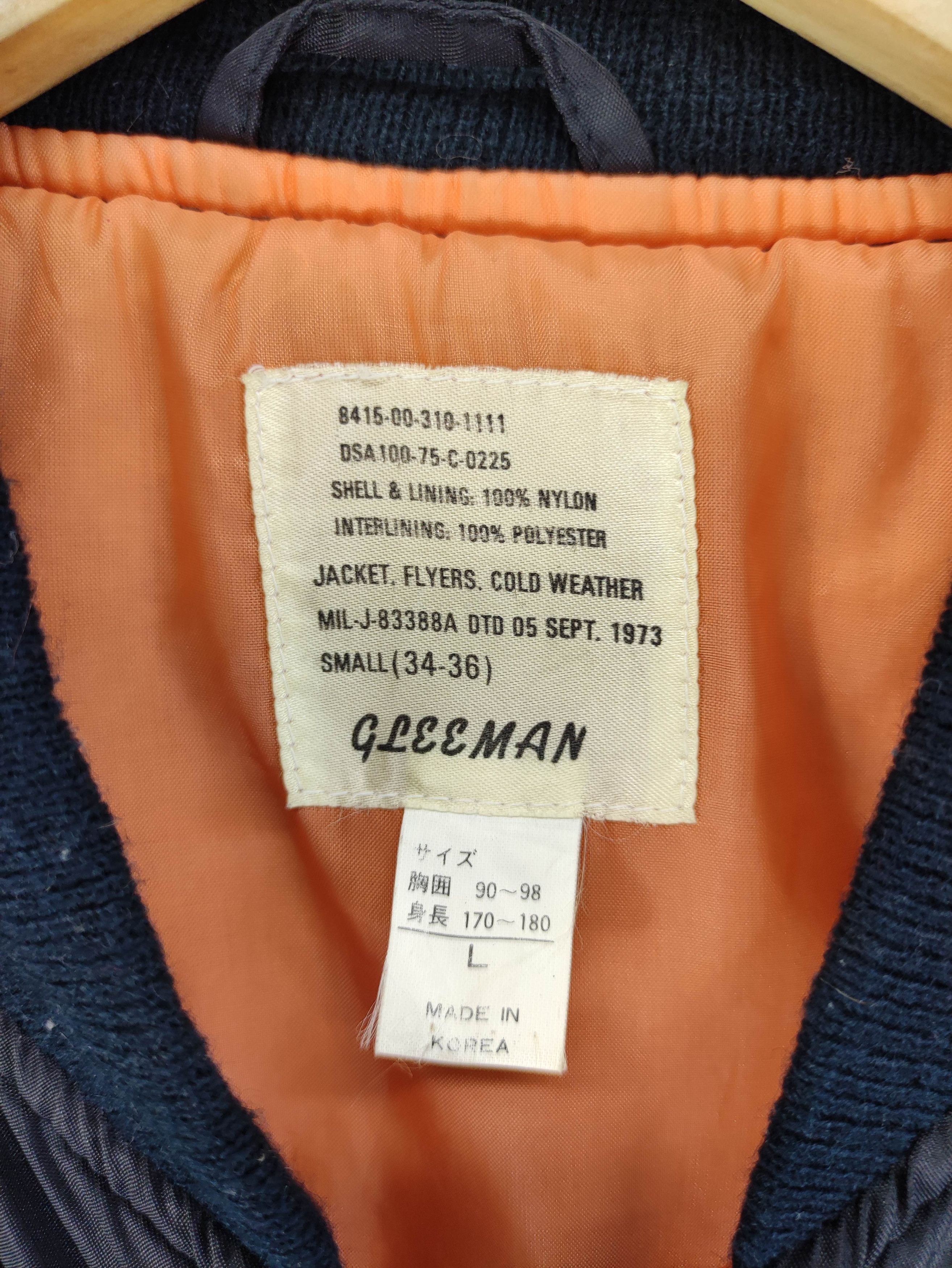 Japanese Brand Vintage Gleeman Bomber Jacket Zipper Size US L / EU 52-54 / 3 - 7 Thumbnail