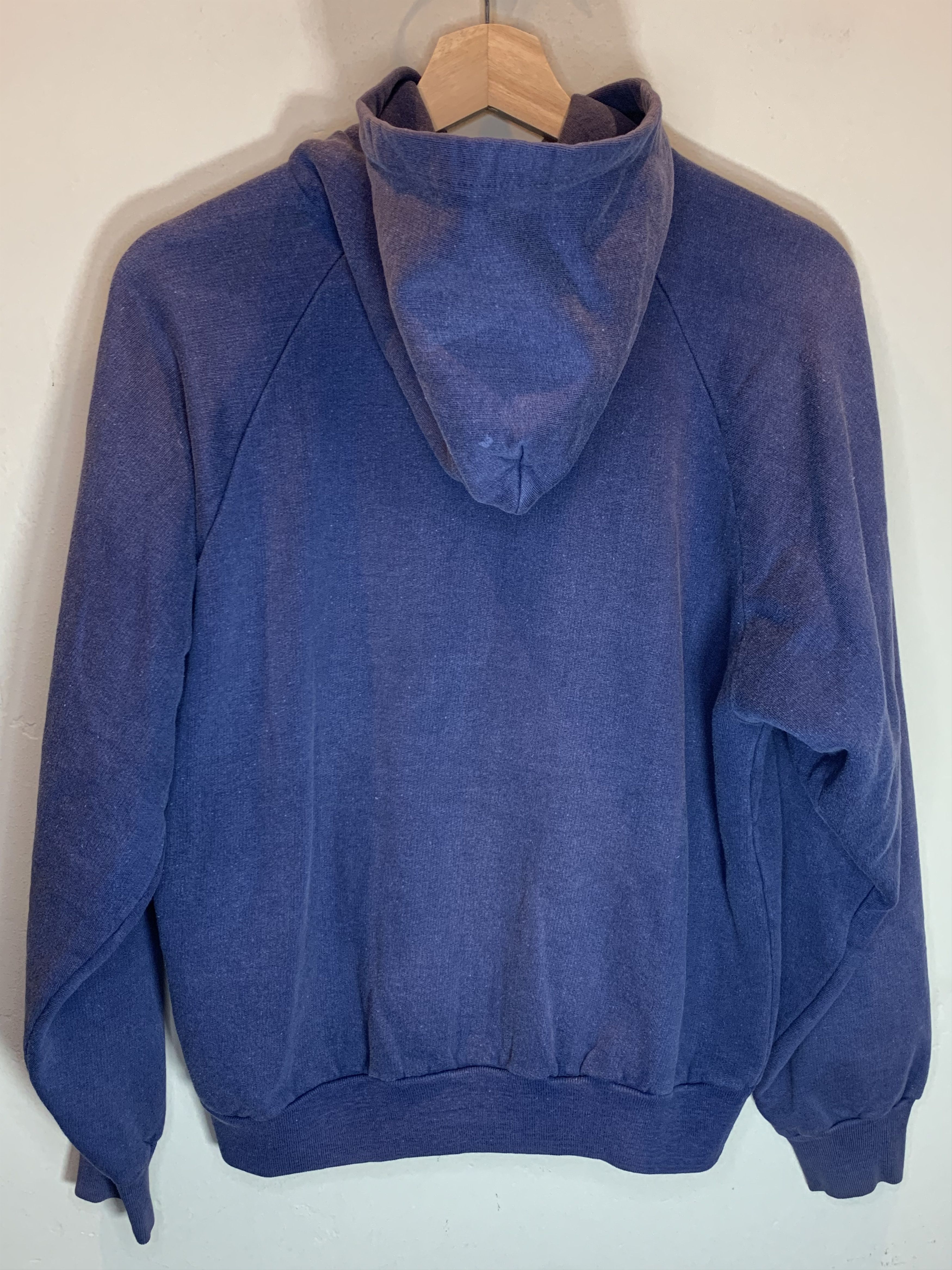 Vintage *RARE* True Vintage 70’s Zip Hoodie Blank Raglan Cut - M Size US M / EU 48-50 / 2 - 2 Thumbnail