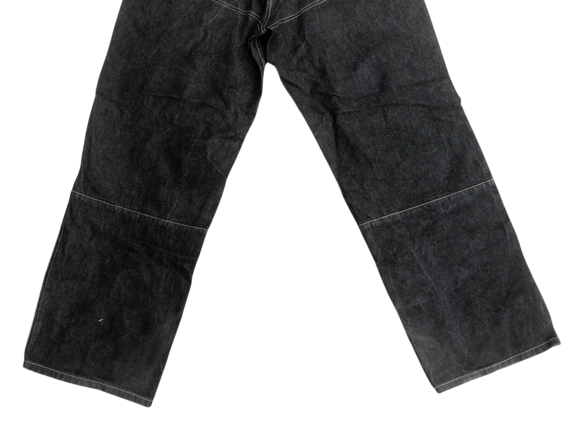 Ruff Ryders 🔥Vtg Y2K RUFF RYDERS Dirty Denim Baggy Jeans Hip Hop Rave Size US 32 / EU 48 - 6 Thumbnail