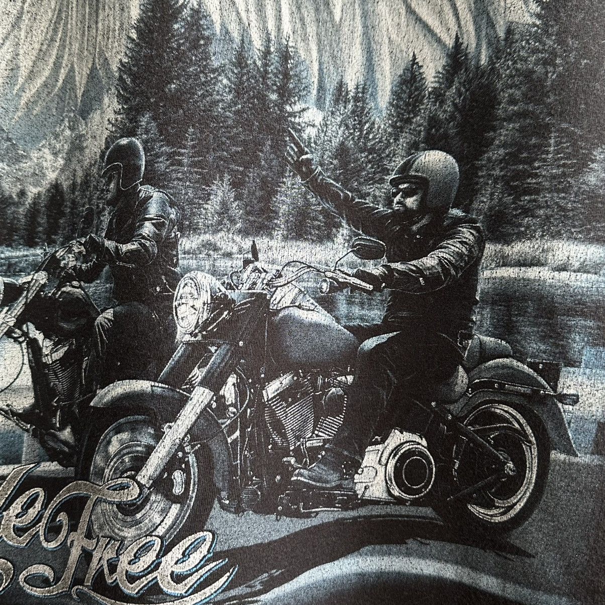 Vintage Vintage 90s Wild Ride Free Bikes Eagle Graphic Tee Size US XL / EU 56 / 4 - 5 Thumbnail