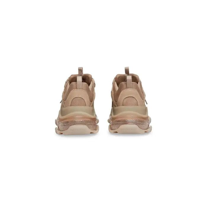Balenciaga o1w1db11225 Triple S Clear Sole Sneakers in Brown Size US 13 / EU 46 - 4 Thumbnail