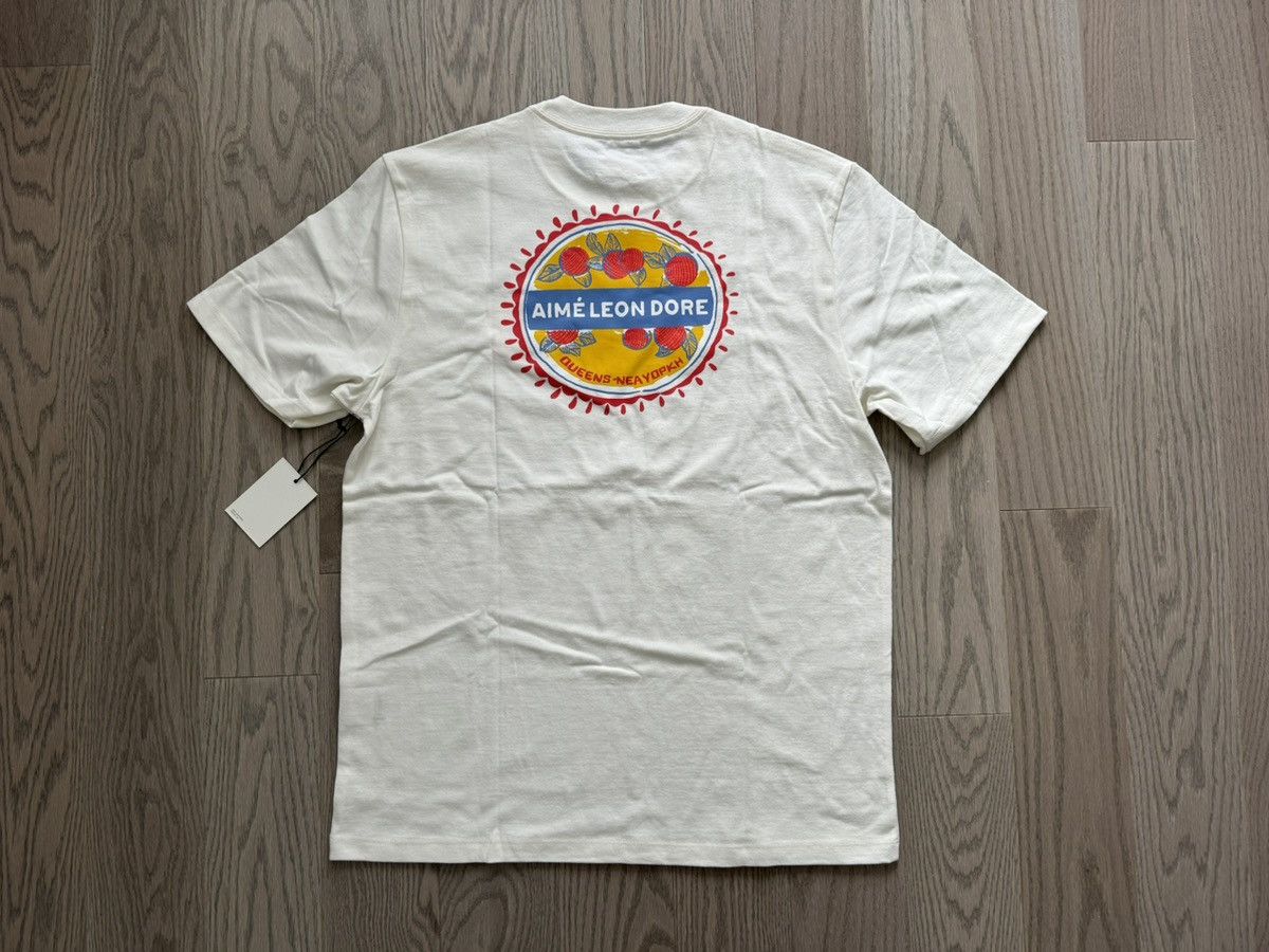 Aime Leon Dore Aime Leon Dore Greek NY Tomato Plant T-Shirt White Size US M / EU 48-50 / 2 - 6 Thumbnail
