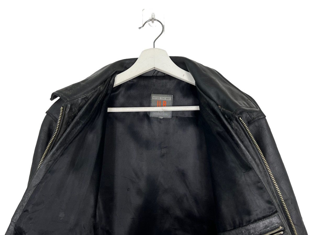 Japanese Brand 🔥 UB FEDI LEATHER BIKERS MOTO JACKET Size US M / EU 48-50 / 2 - 11 Thumbnail