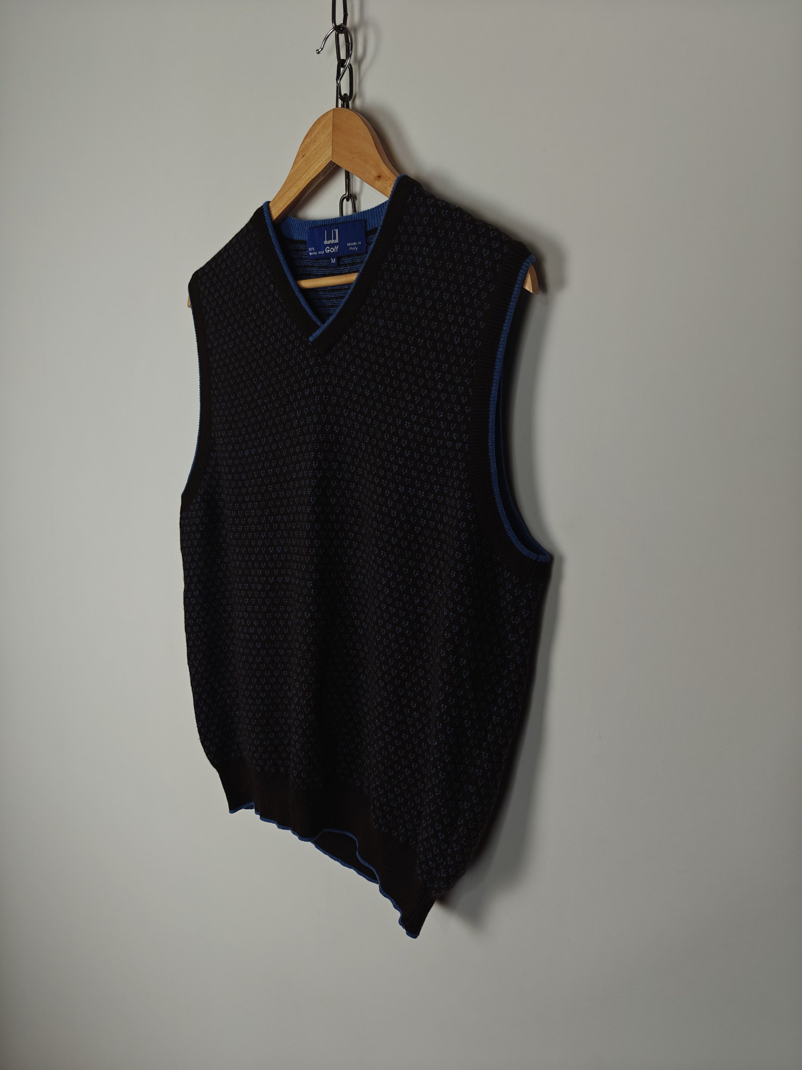 Alfred Dunhill Dunhill Golf Sweater Vest Golf Wool Italy size M Size US M / EU 48-50 / 2 - 5 Thumbnail