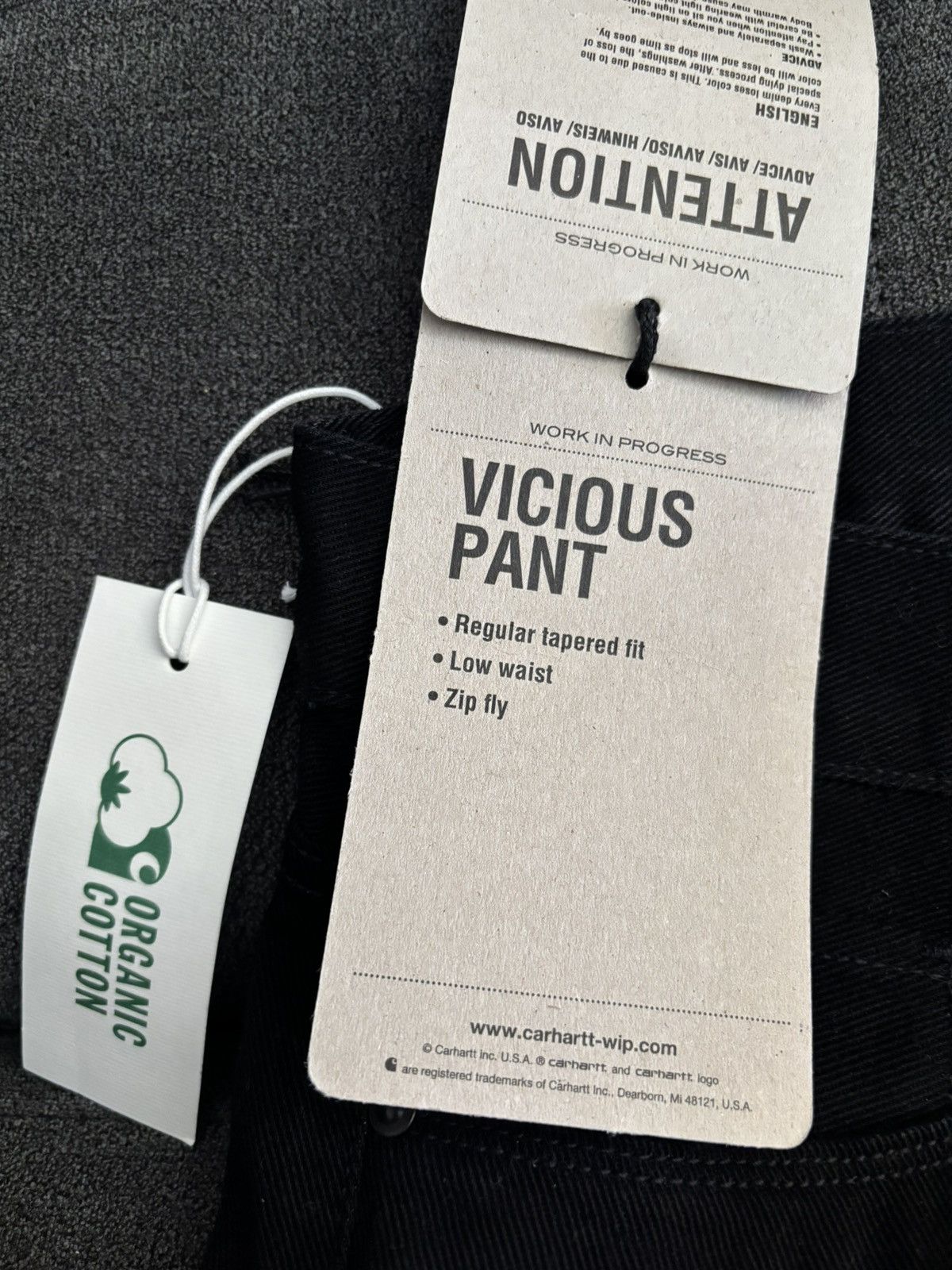 Carhartt Wip Carhartt WIP Vicious Pant Black Size US 30 / EU 46 - 2 Thumbnail