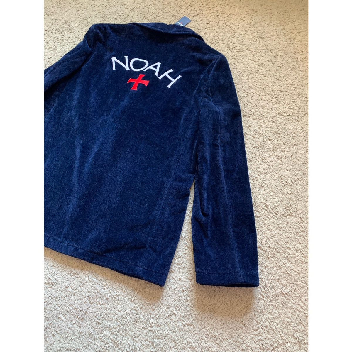 Noah NOAH➕LOGO TERRY BLAZER JACKET Size 38R - 19 Thumbnail
