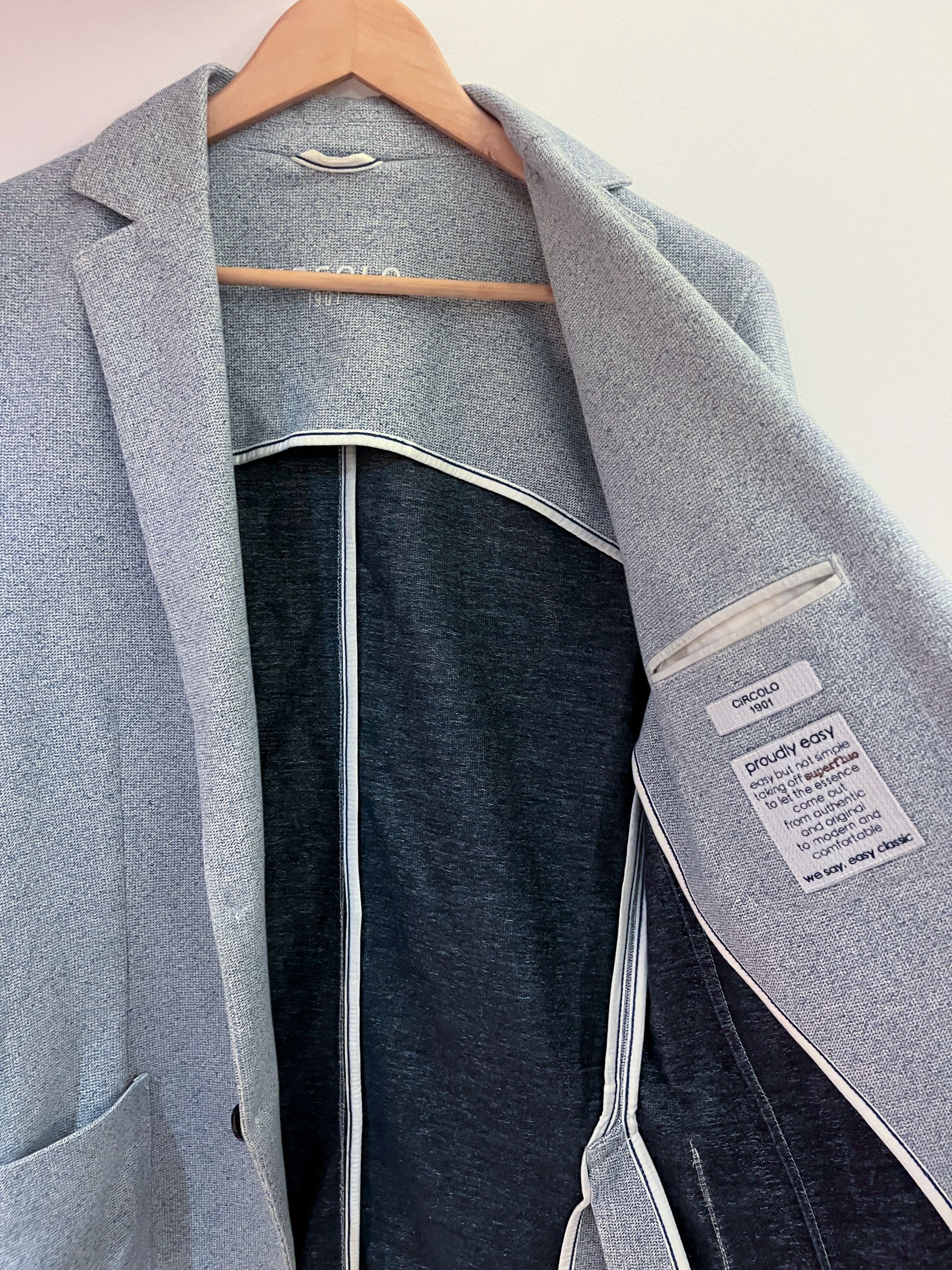 Circolo 1901 Circolo 1901 textured two-button blazer Size 38R - 4 Thumbnail