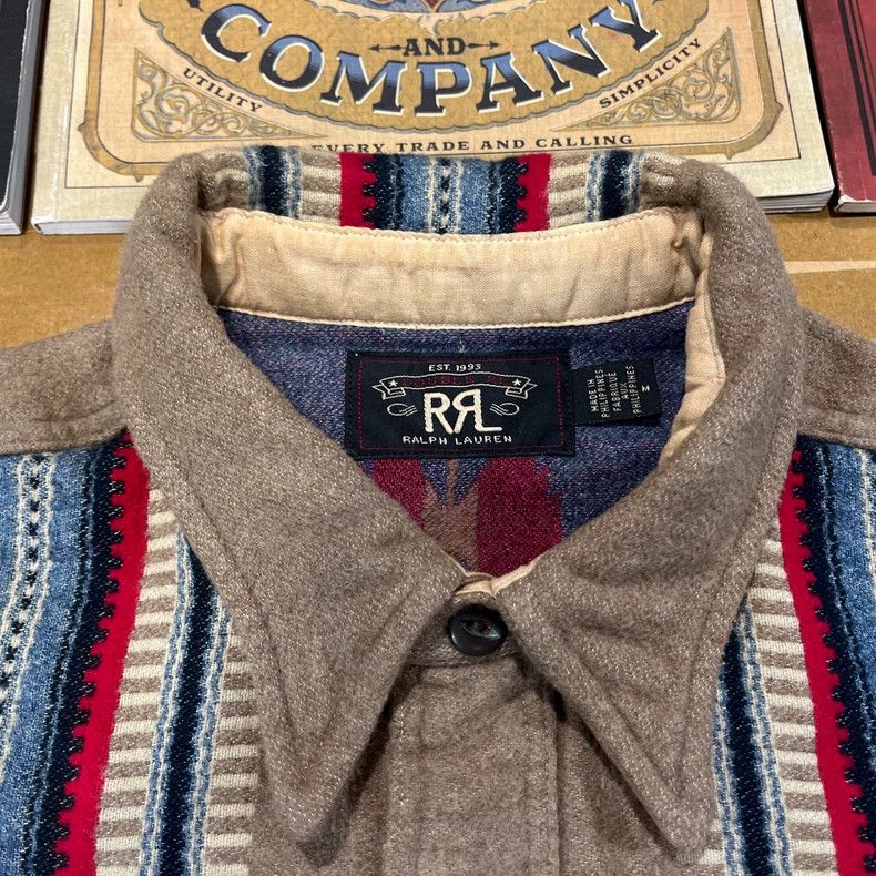 RRL Ralph Lauren RRL Ralph Lauren Southwest style shirt Size US M / EU 48-50 / 2 - 4 Thumbnail