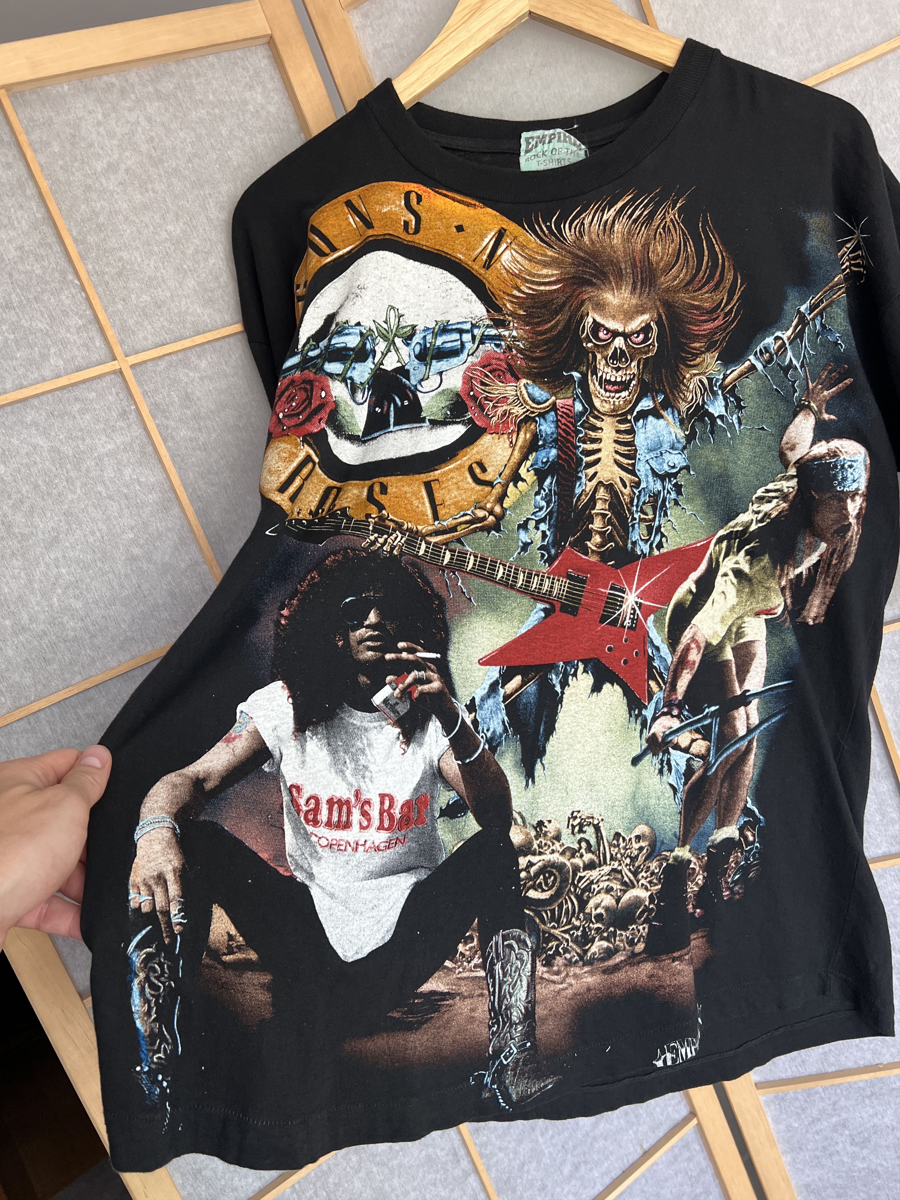 Guns N' Roses Empire Guns N Roses 90s t shirt all over printed archive y2k Size US L / EU 52-54 / 3 - 2 Thumbnail