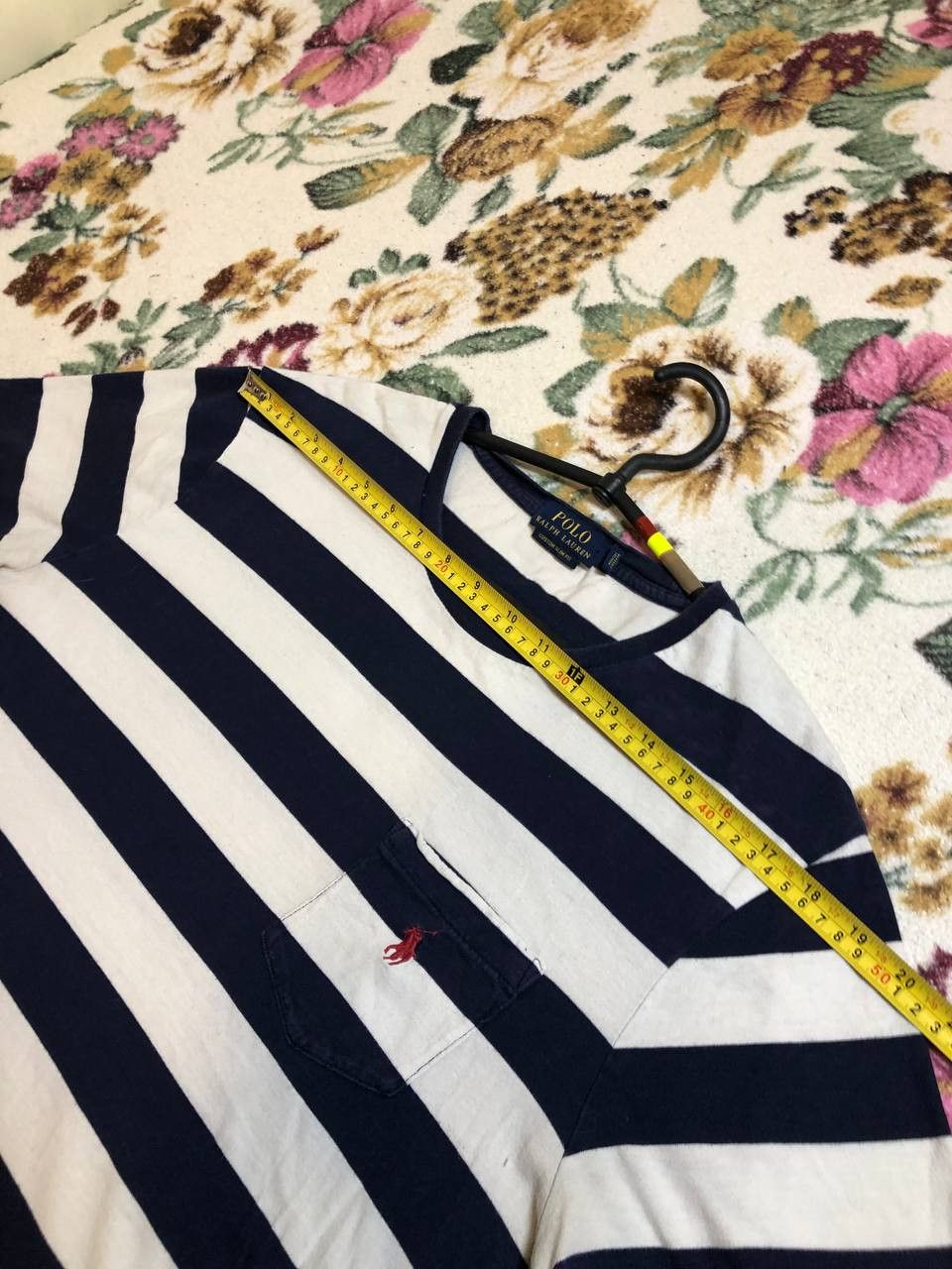 Polo Ralph Lauren Polo Ralph Lauren Classic Fit Striped Pocket Tee Size US L / EU 52-54 / 3 - 7 Thumbnail