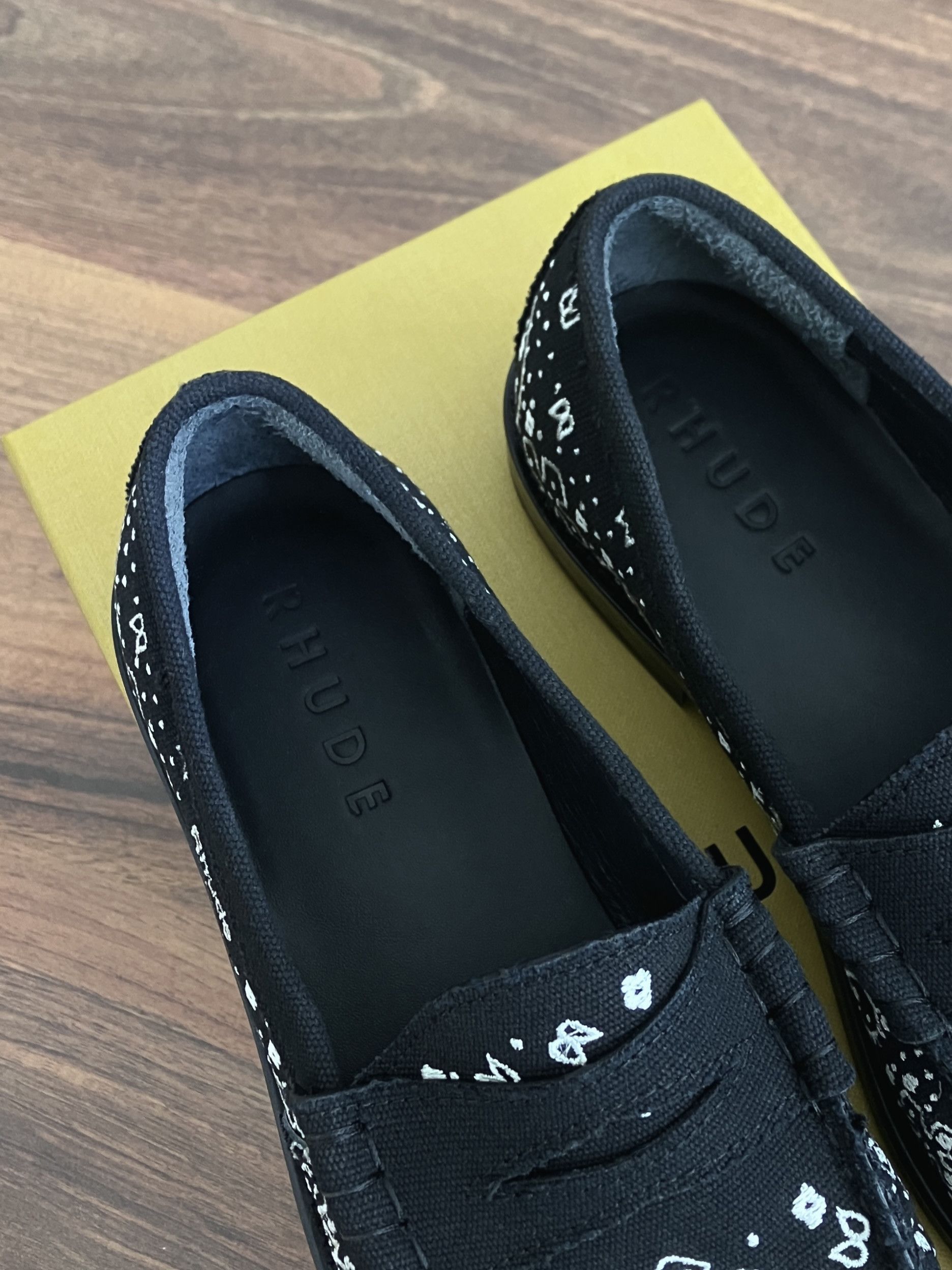 Rhude Rhude Black Bandana Loafer Size US 8 / EU 41 - 5 Thumbnail