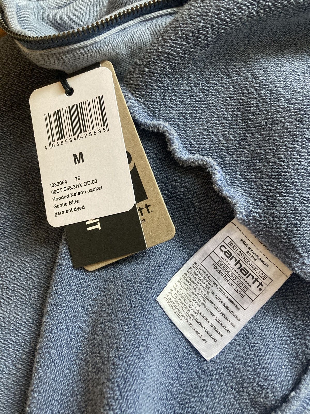 Carhartt Wip Nelson Zip Hoodie Jacket Size US M / EU 48-50 / 2 - 8 Thumbnail