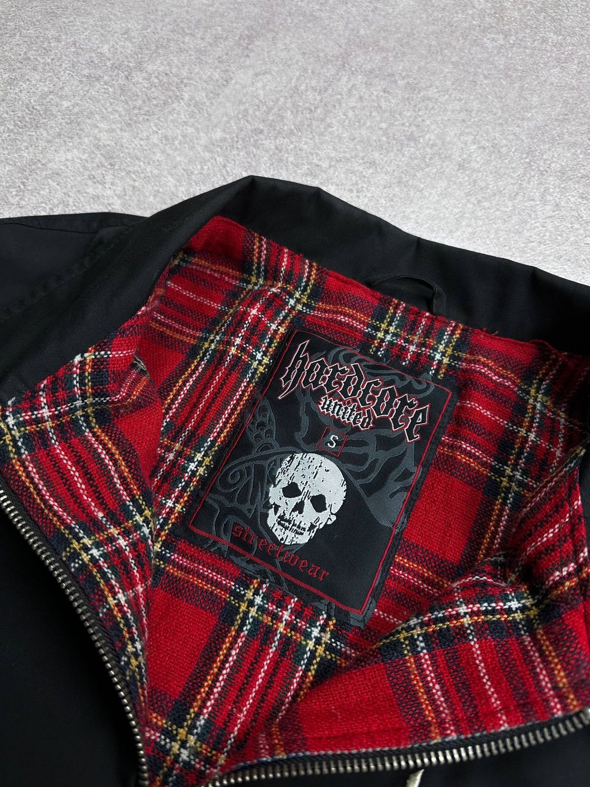 Vintage Vintage 90s Hardcore United Rave Bomber Jacket Rare S Size US S / EU 44-46 / 1 - 6 Thumbnail