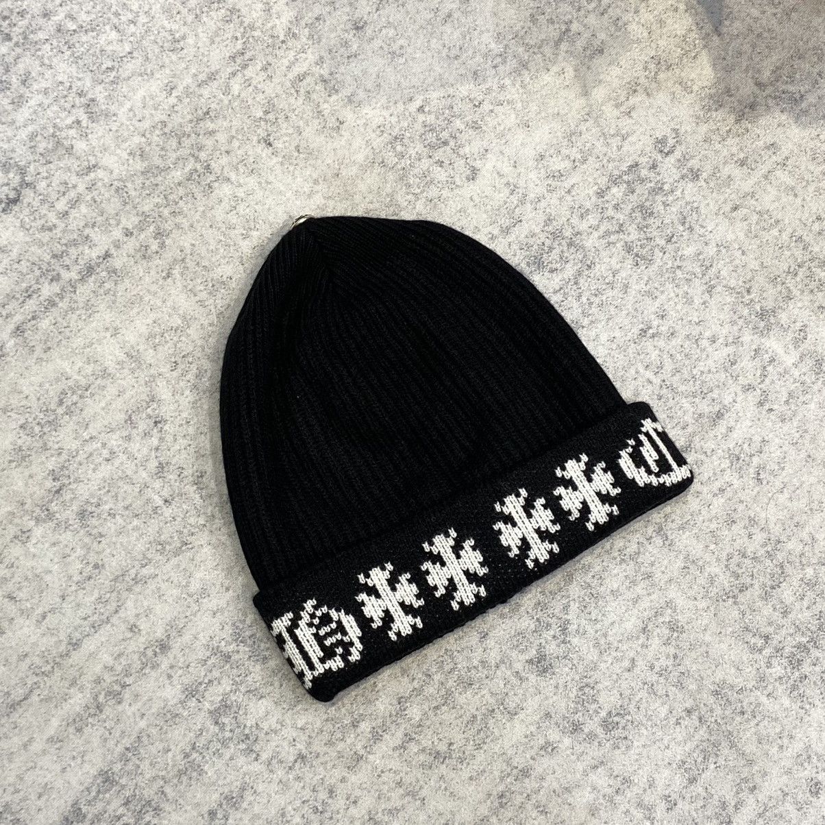 Chrome Hearts Chrome Hearts BIG DADDY cashmere beanie black Size ONE SIZE - 3 Thumbnail