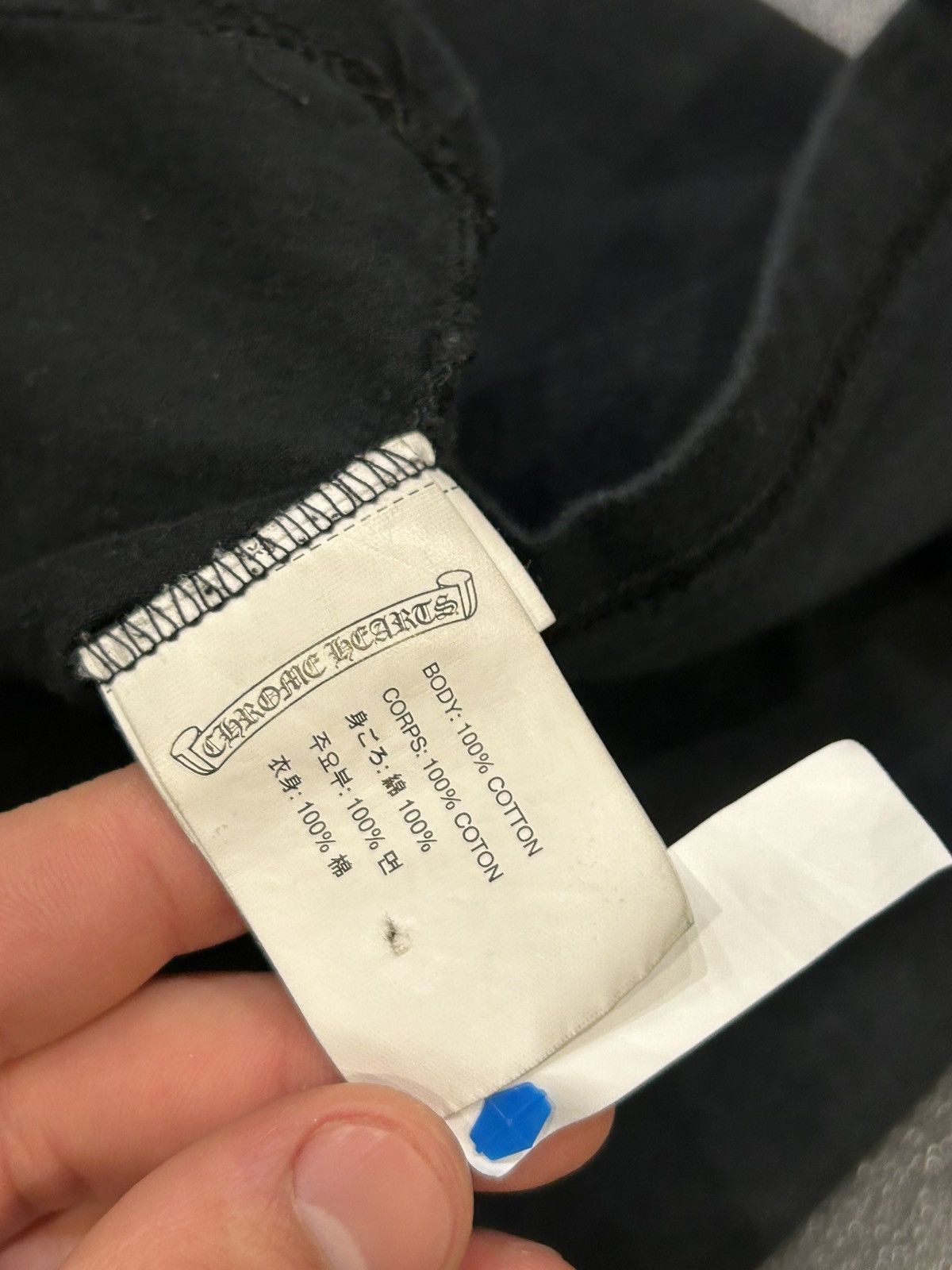 Chrome Hearts Chrome Hearts Cross Pocket Tee Size US M / EU 48-50 / 2 - 5 Thumbnail